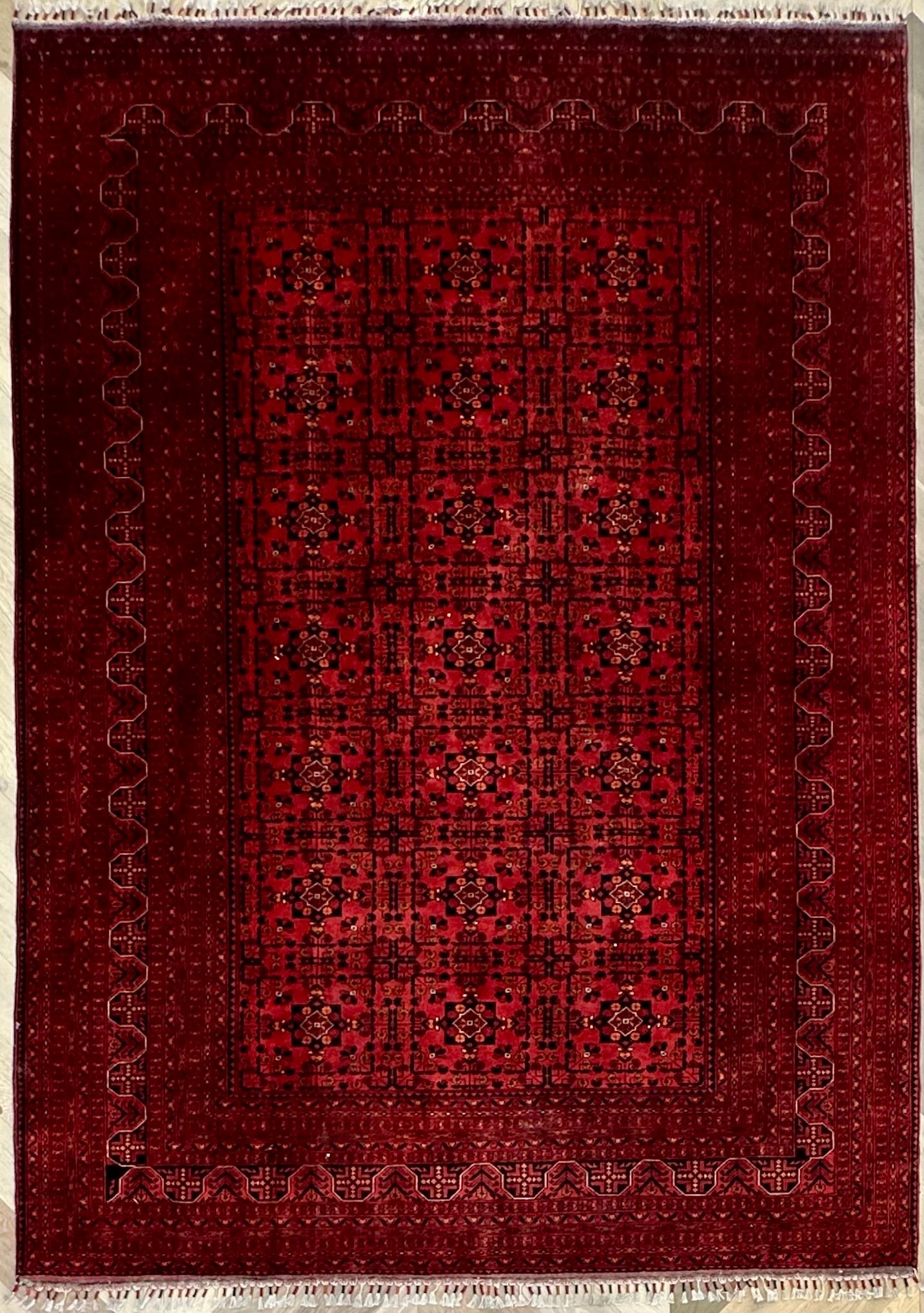 Natural Afghan Handmade — 2.80 x 2.00