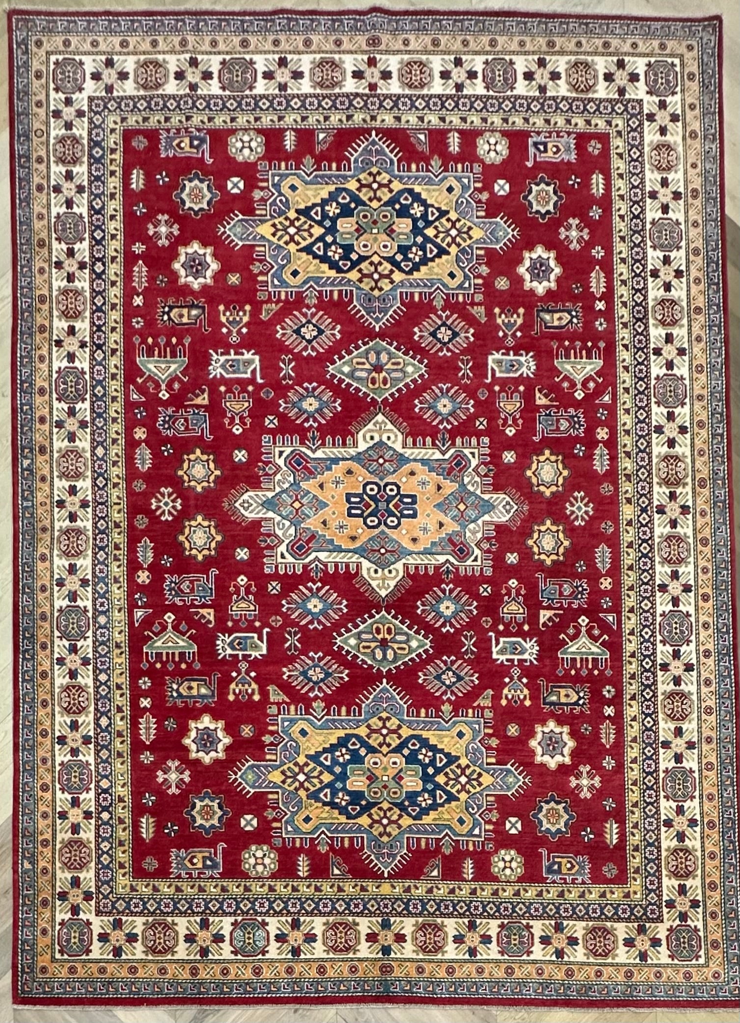 Afghan Handmade — 3.55 x 2.52