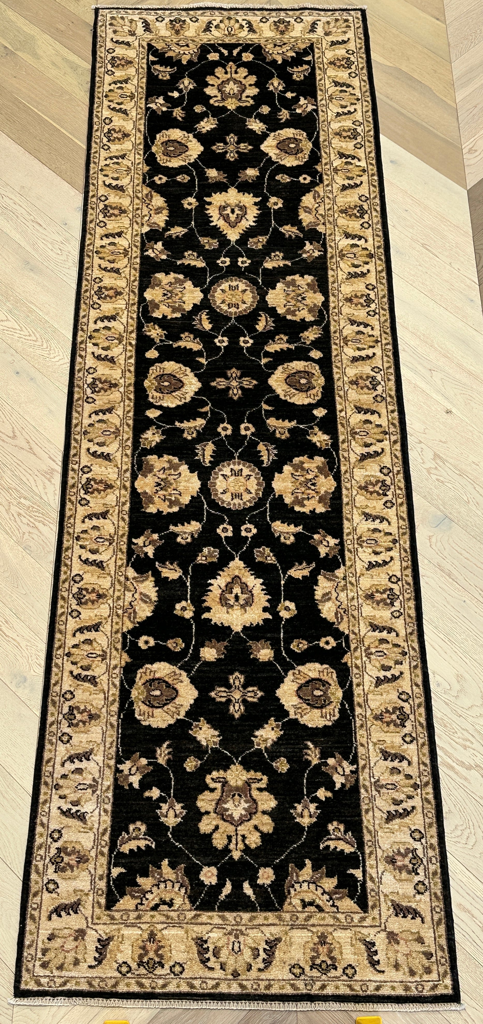 Chobi Afghan Handmade — 3.00 x 0.87