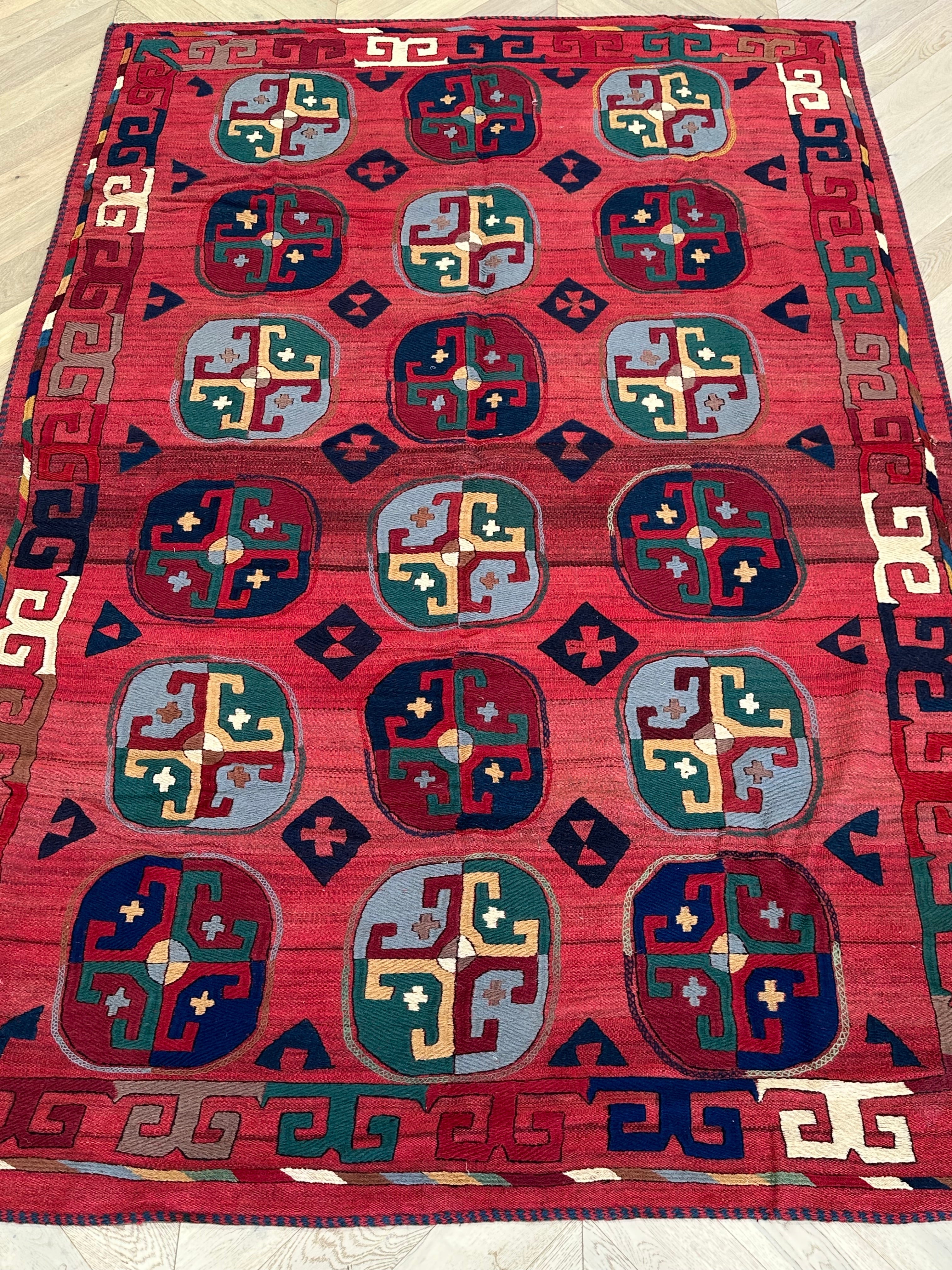 Afghan Handmade — 2.78 x 1.94
