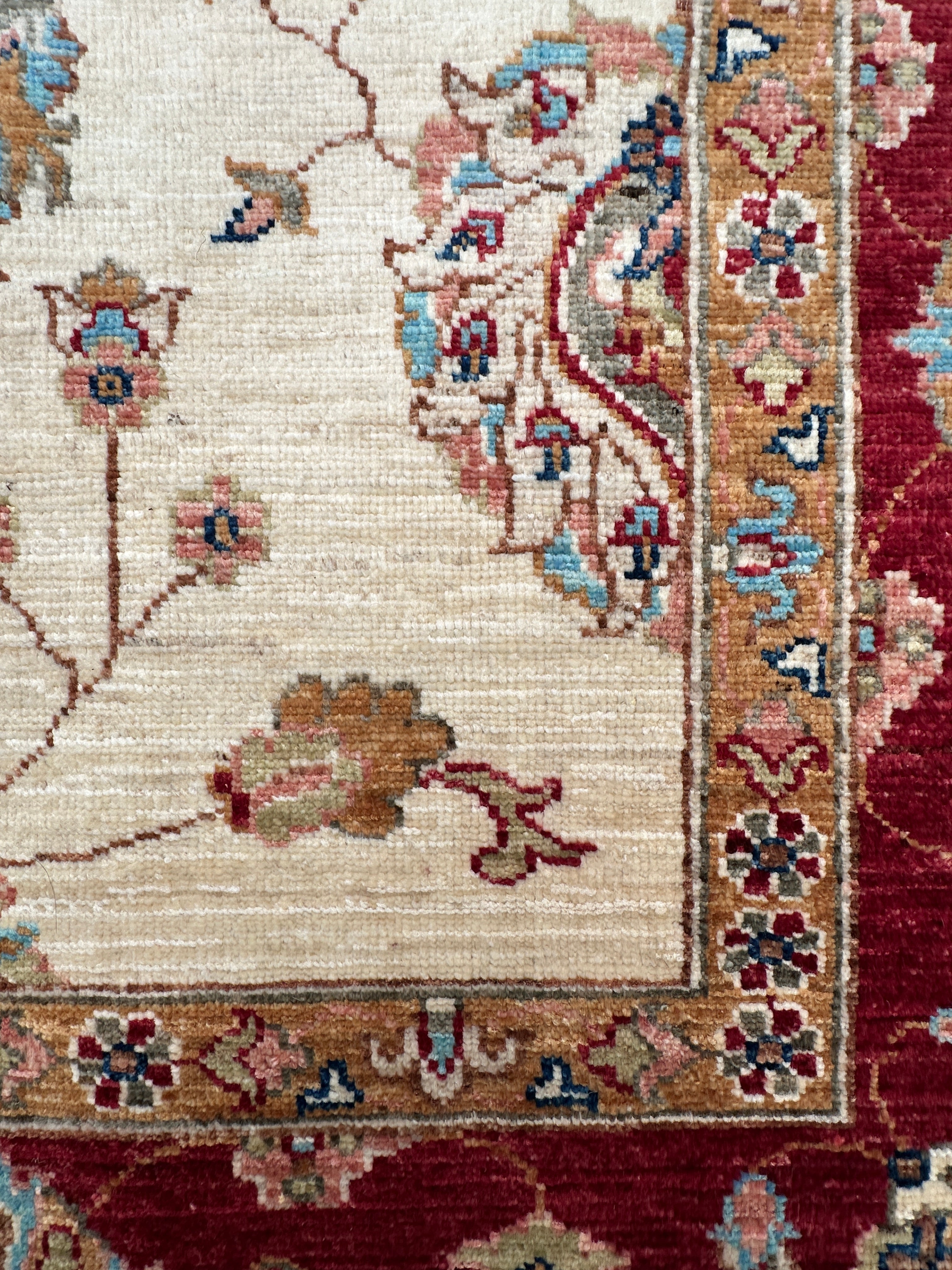 Afghan handmade rug,Chobi . Size: 293x198 cm