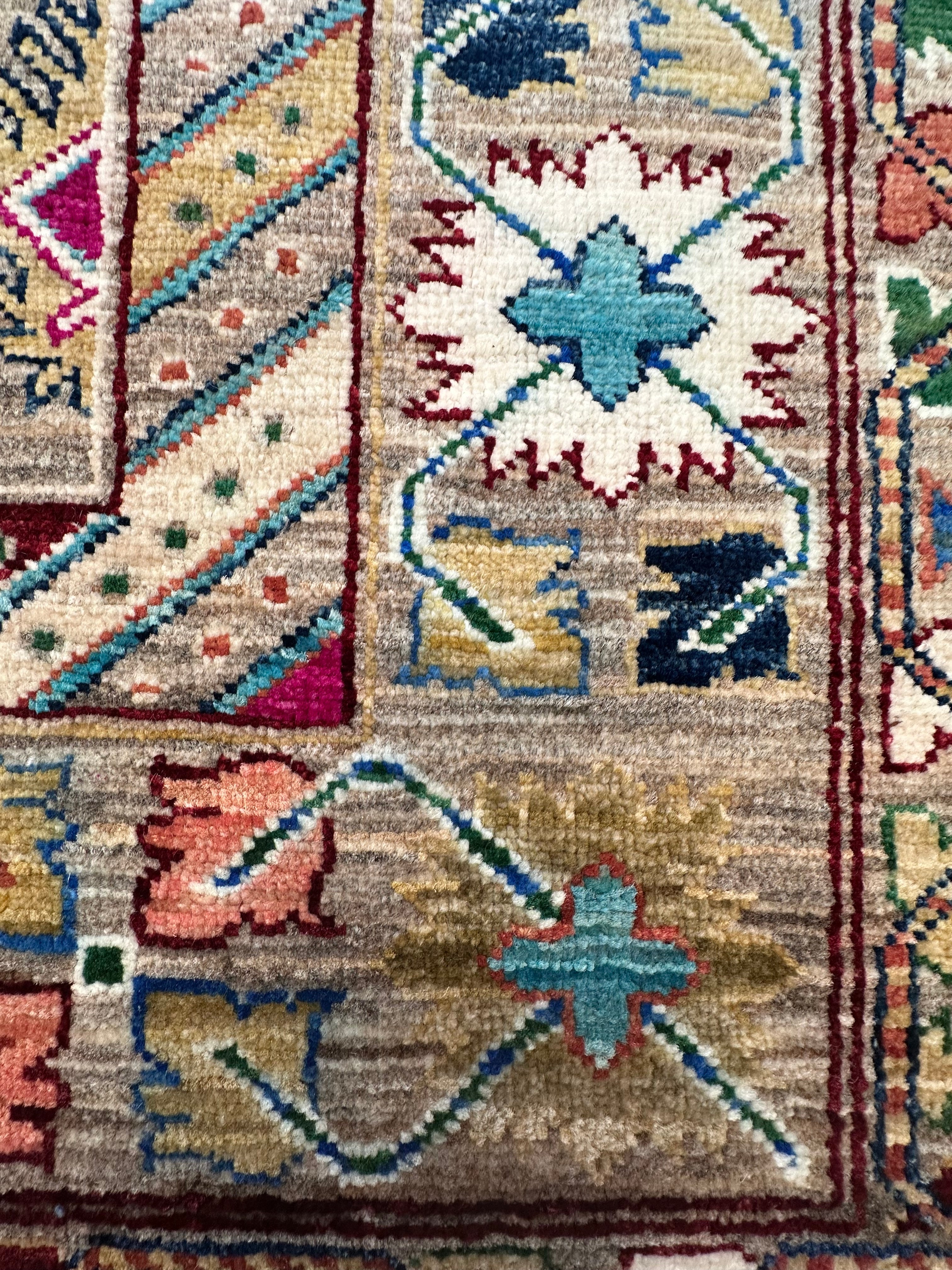 Chobi Afghan Handmade — 3.51 x 2.52