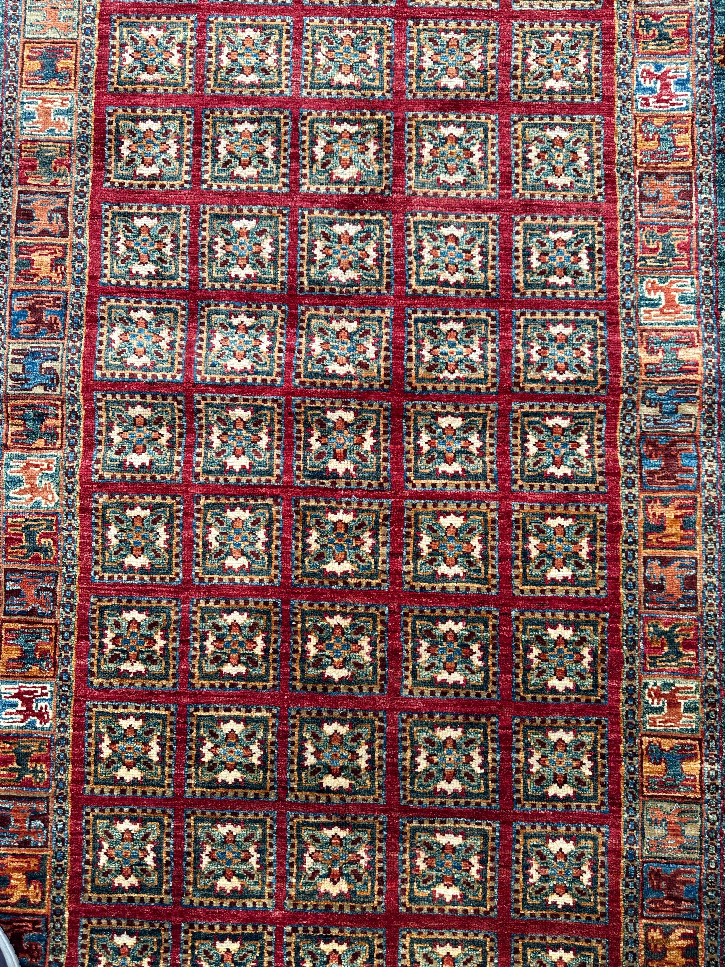 Chobi Afghan Handmade — 2.60 x 1.84