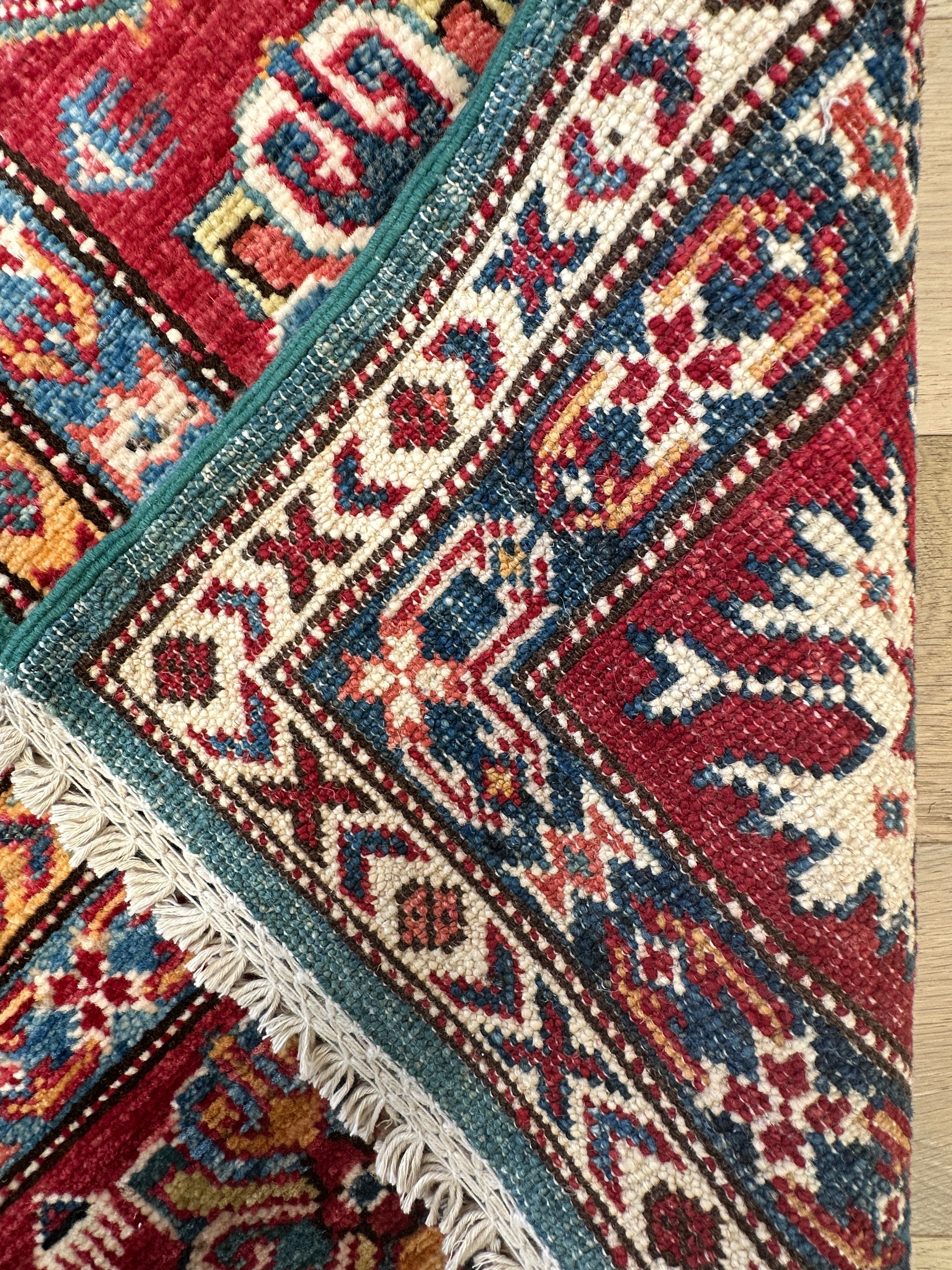 Chobi Afghan Handmade — 2.69 x 1.78