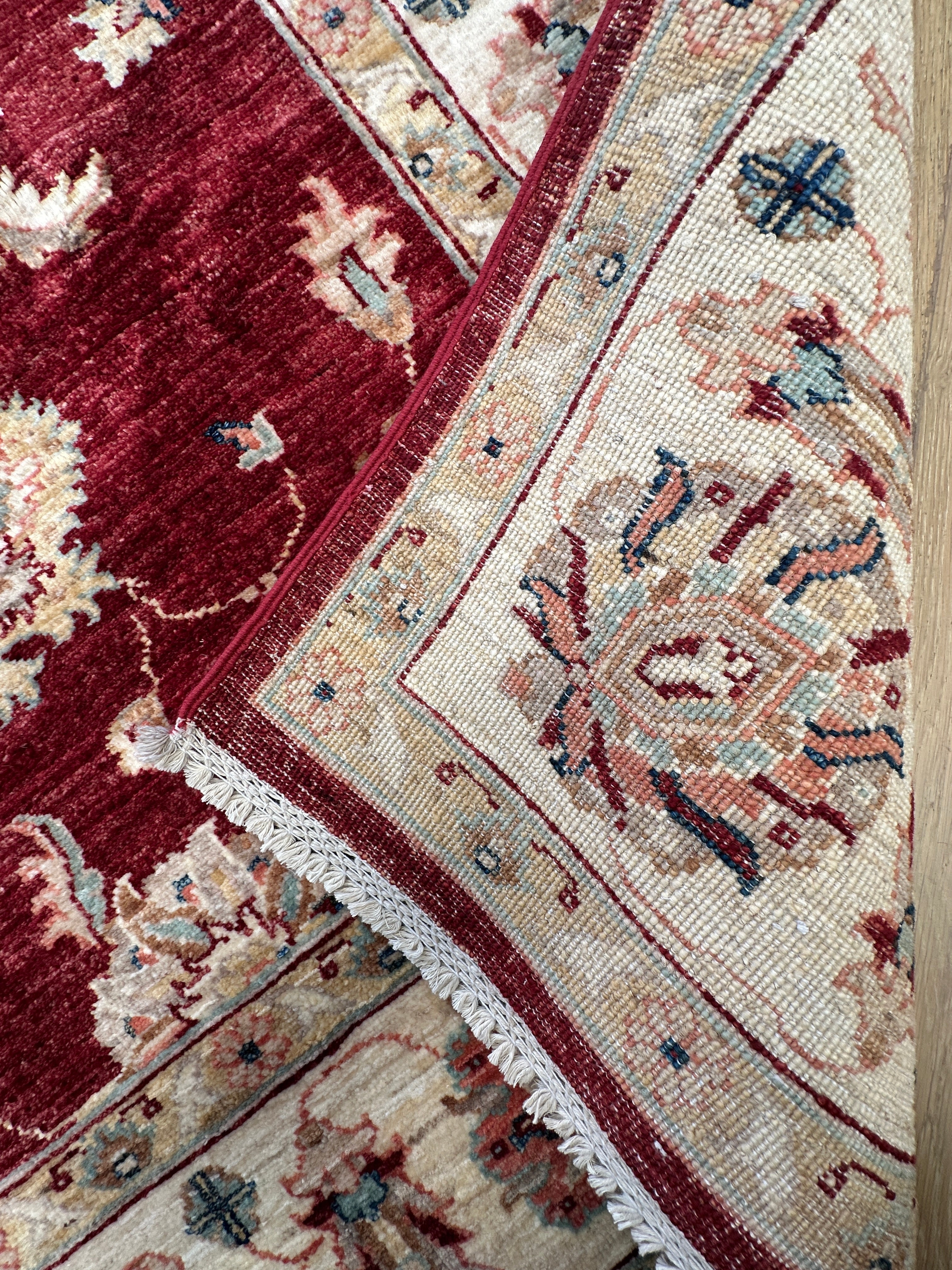 Chobi Afghan Handmade — 2.38 x 1.76