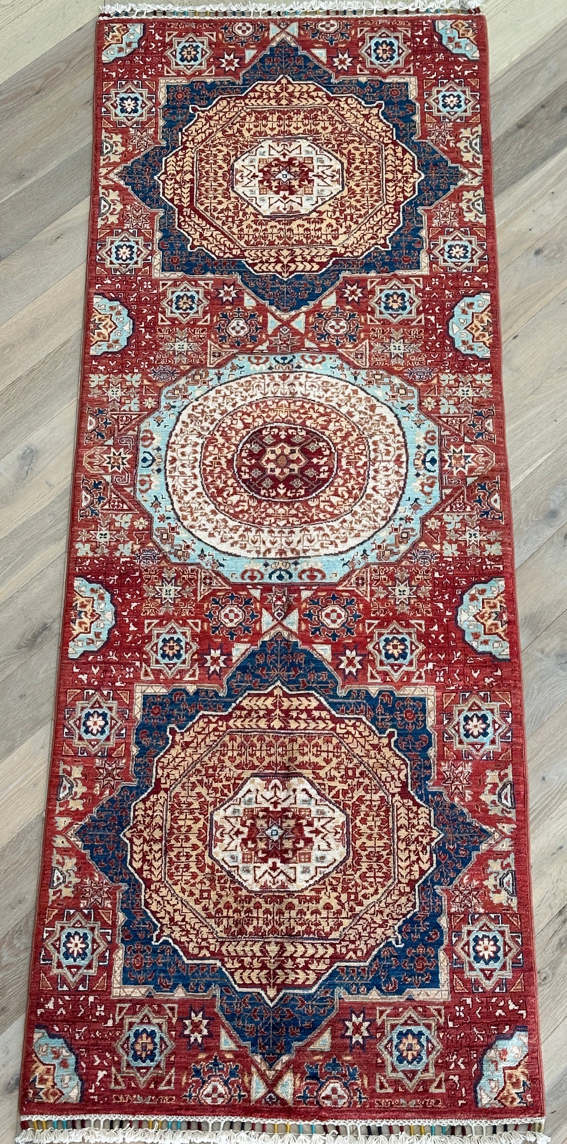 Afghan Handmade — 2.45 x 0.87