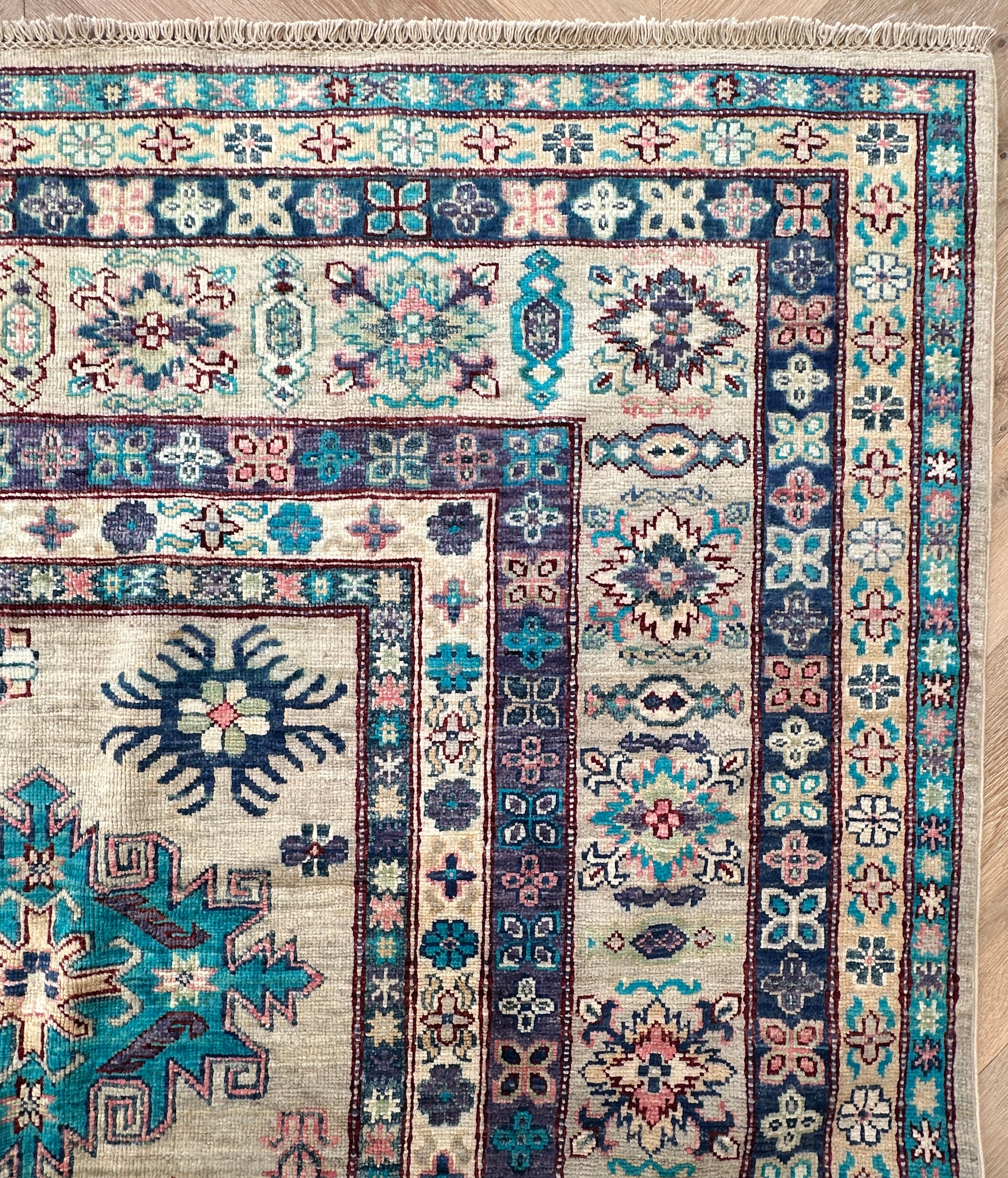 Chobi Afghan Handmade — 4.03 x 3.03