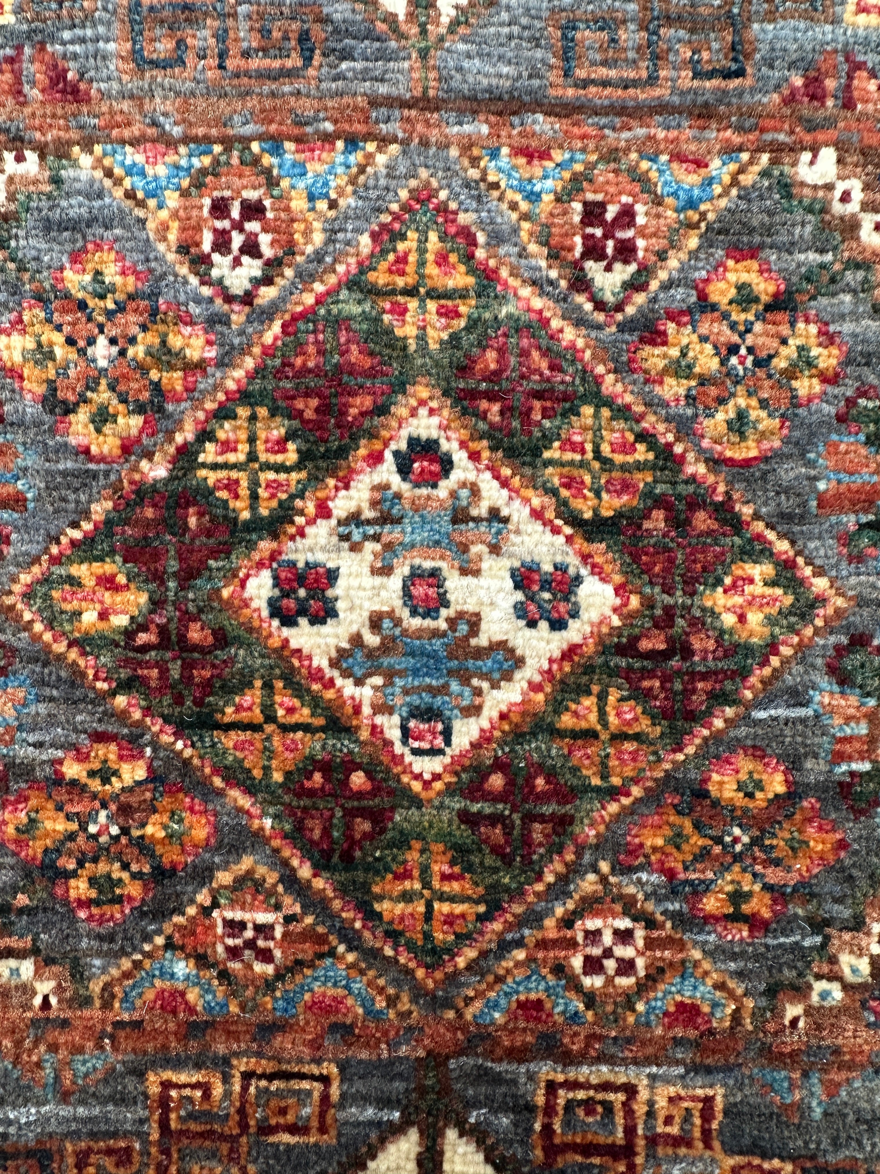 Afghan handmade rug,Chobi. Size: 214x142 cm