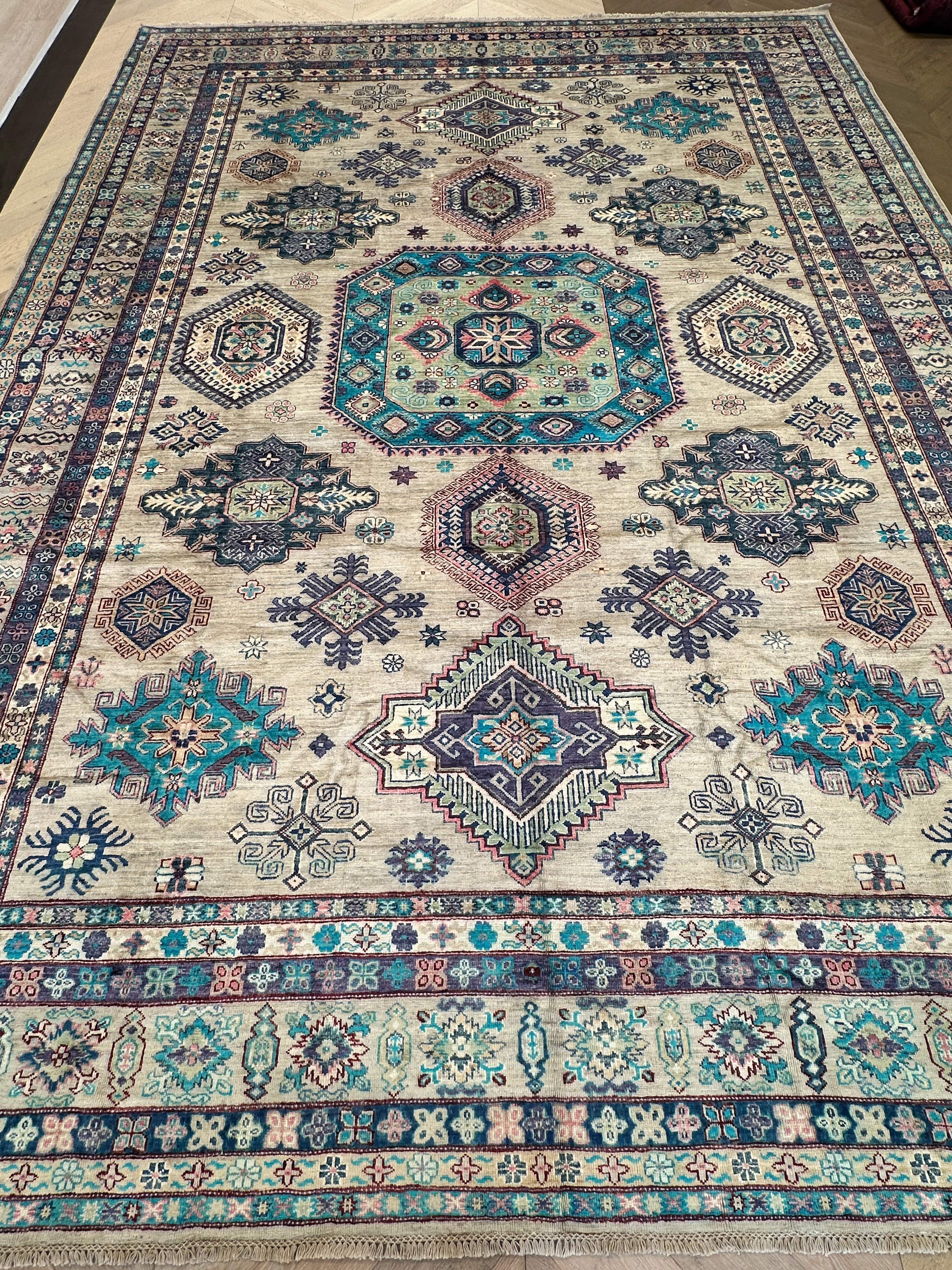 Chobi Afghan Handmade — 4.03 x 3.03