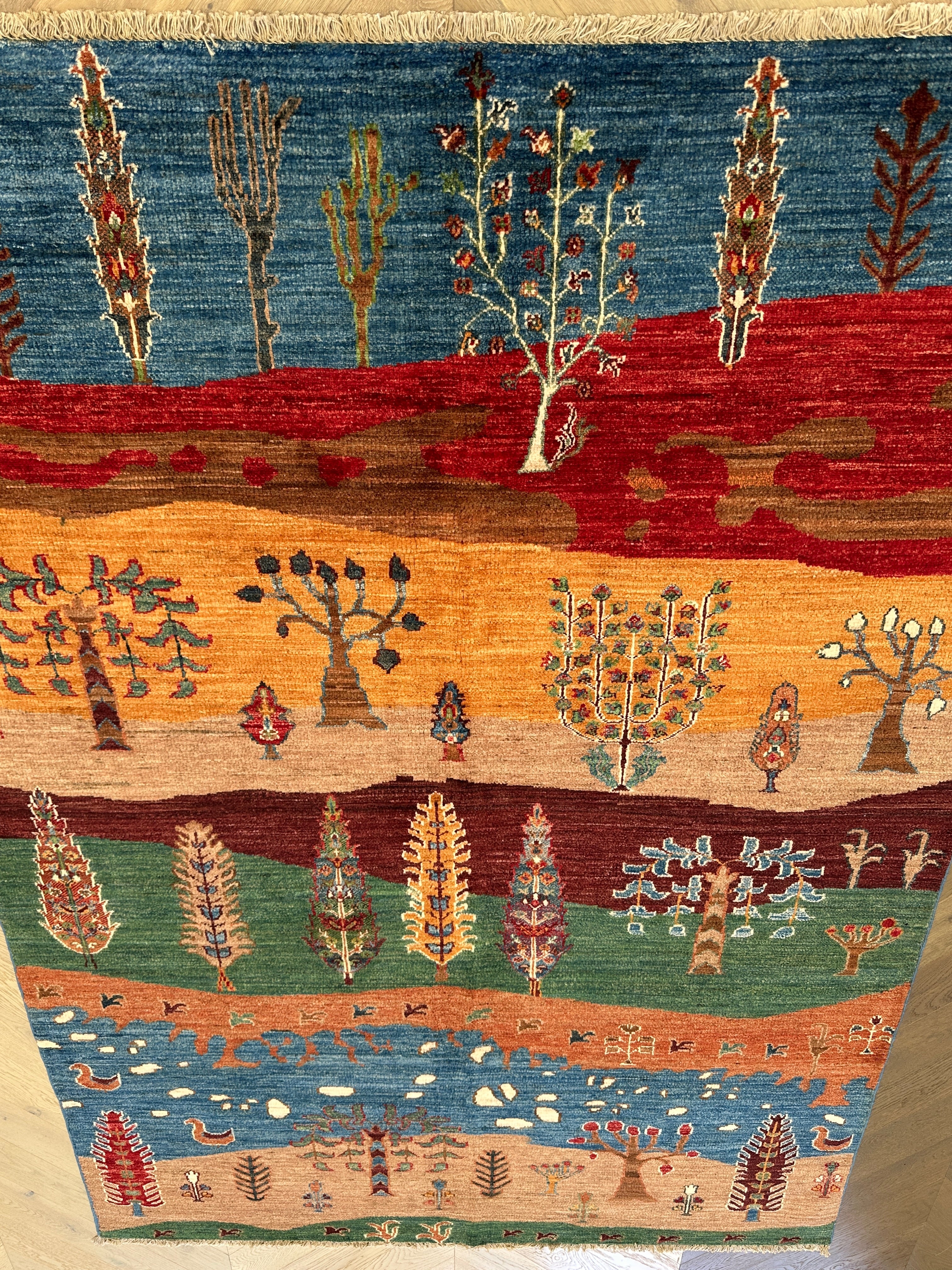 Afghan handmade rug,Chobi . Size: 250x174 cm