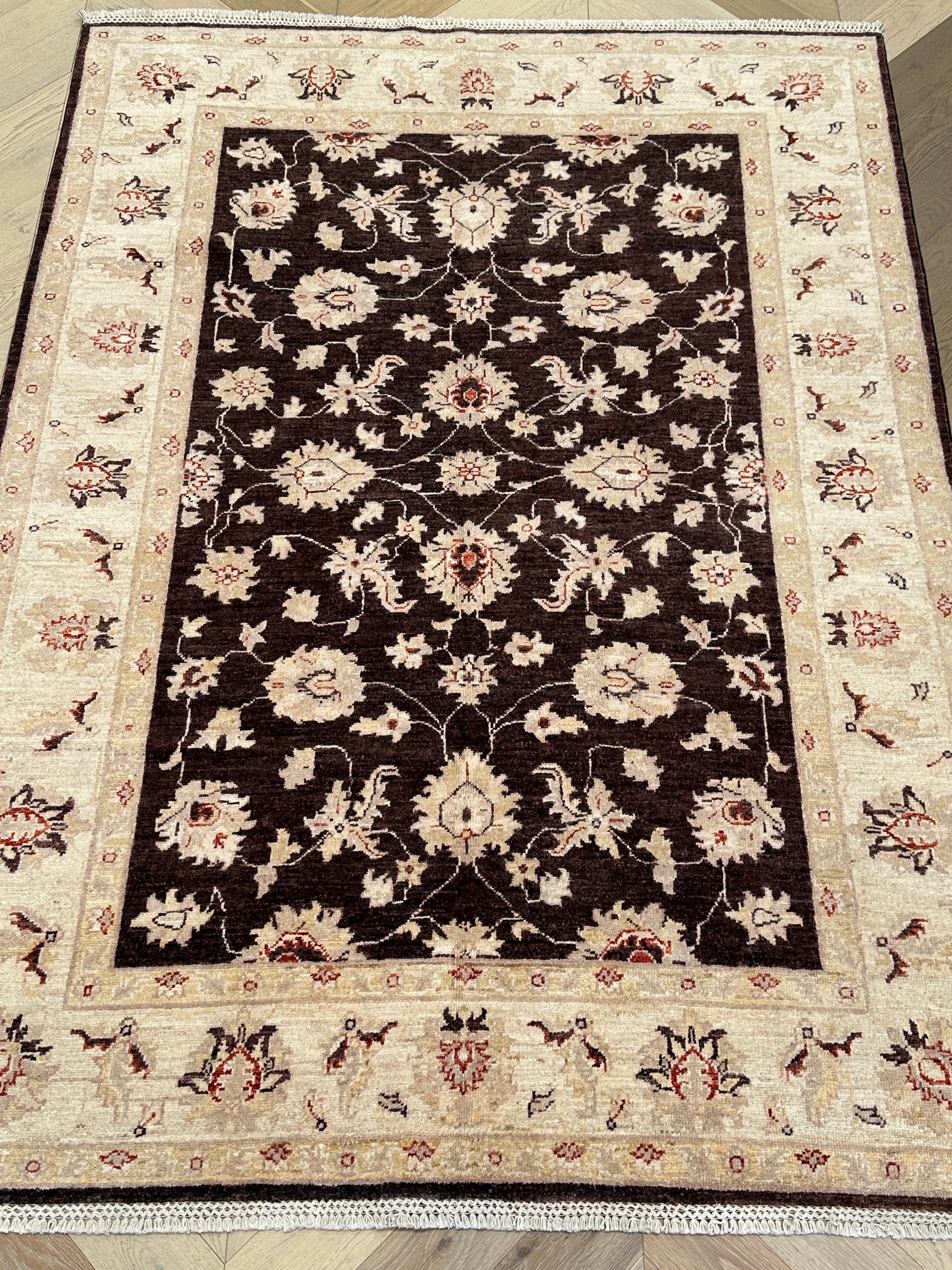 Chobi Afghan Handmade — 2.36 x 1.72