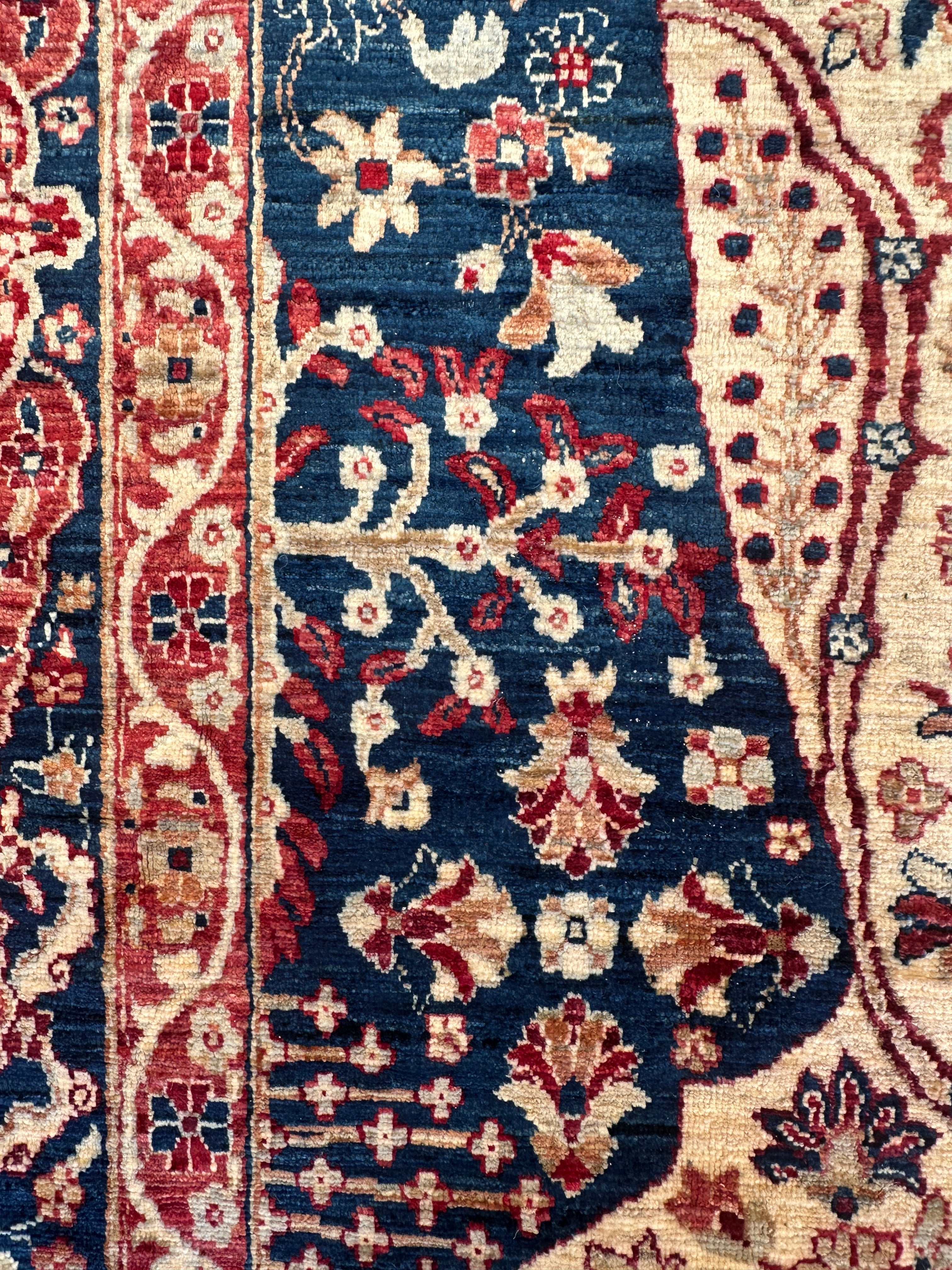 Afghan handmade rug,Chobi. Size:356x264cm