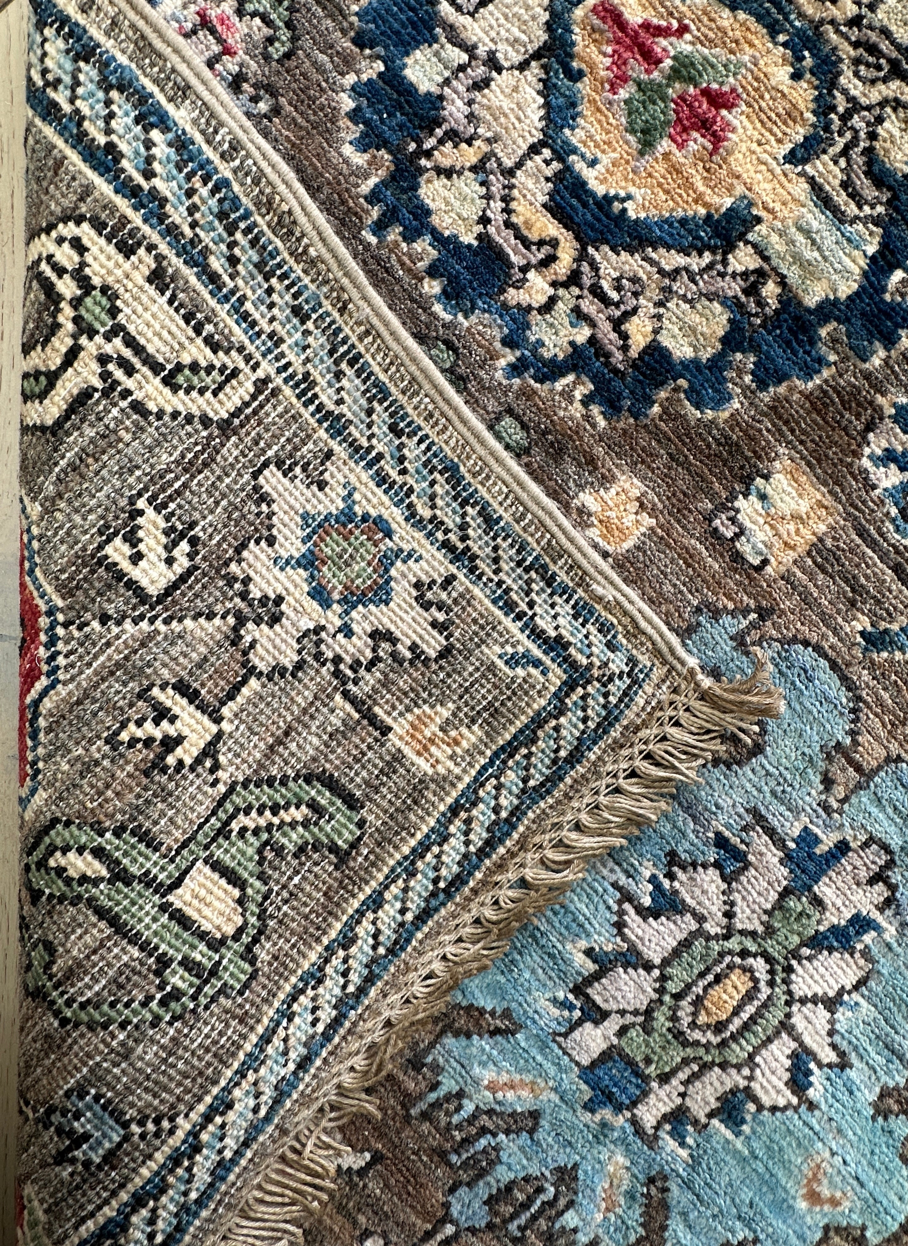 Chobi Afghan Handmade — 3.44 x 0.86