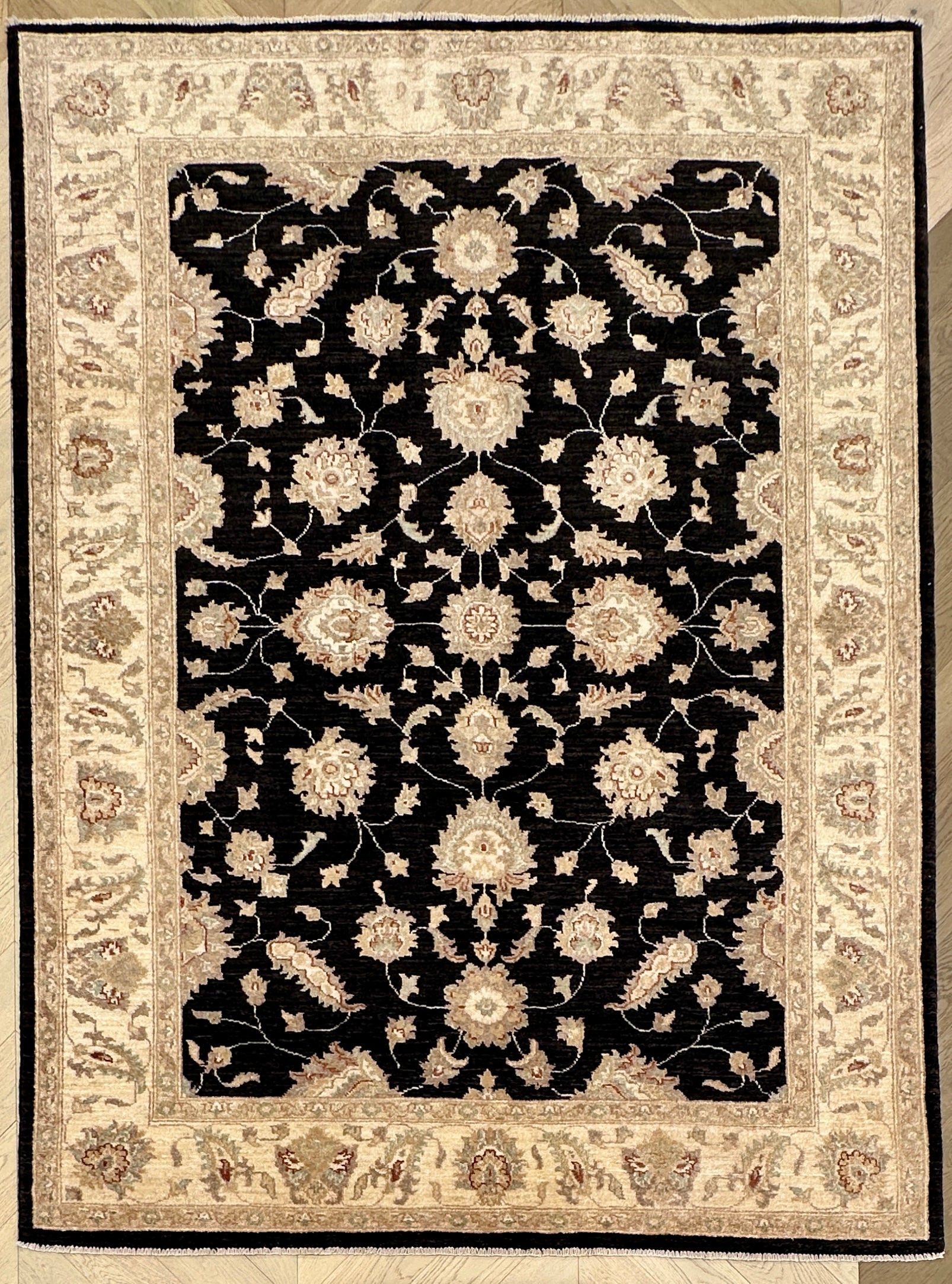 Chobi Afghan Handmade — 2.42 x 1.80