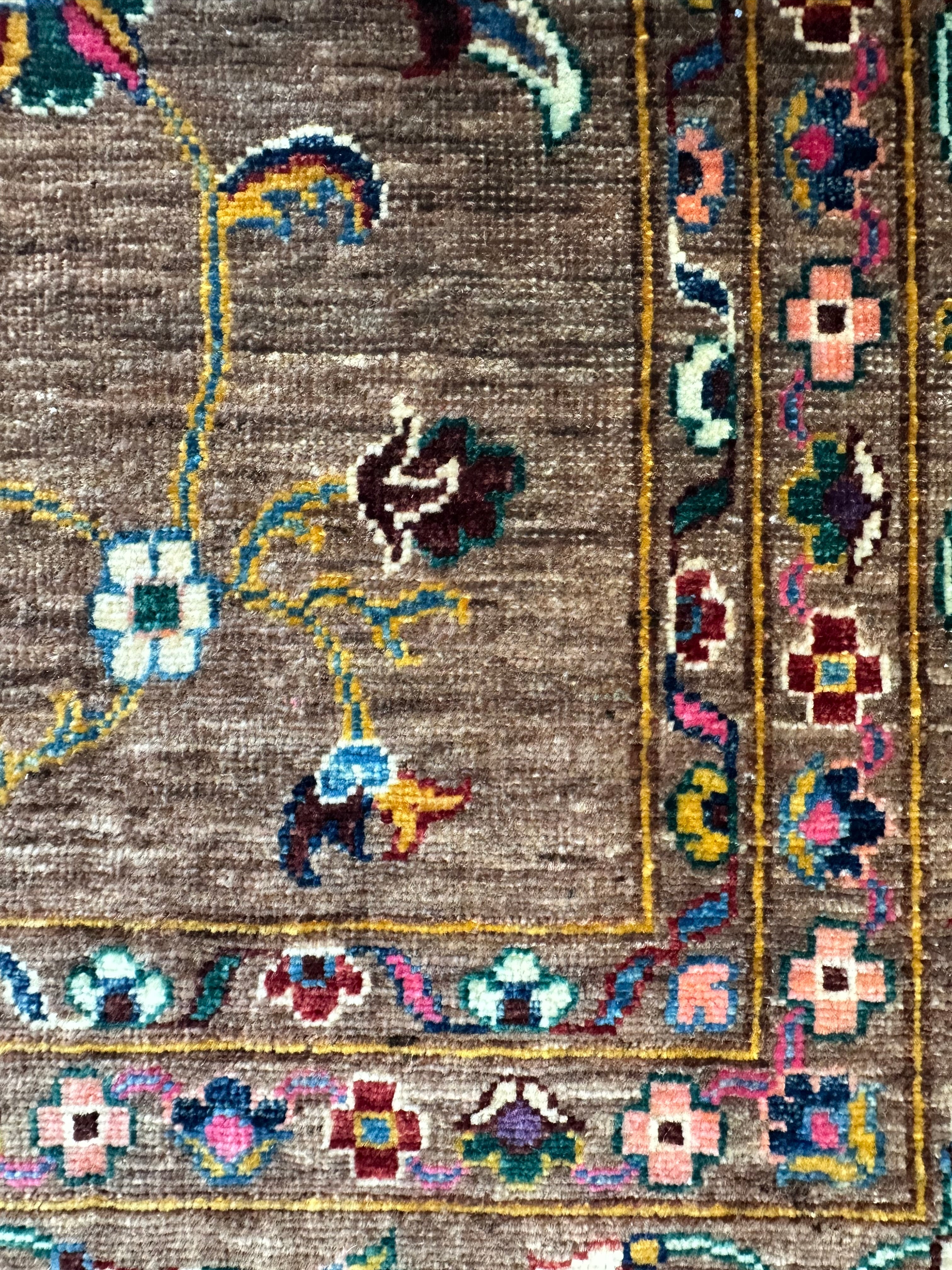 Chobi Afghan Handmade — 3.34 x 2.45