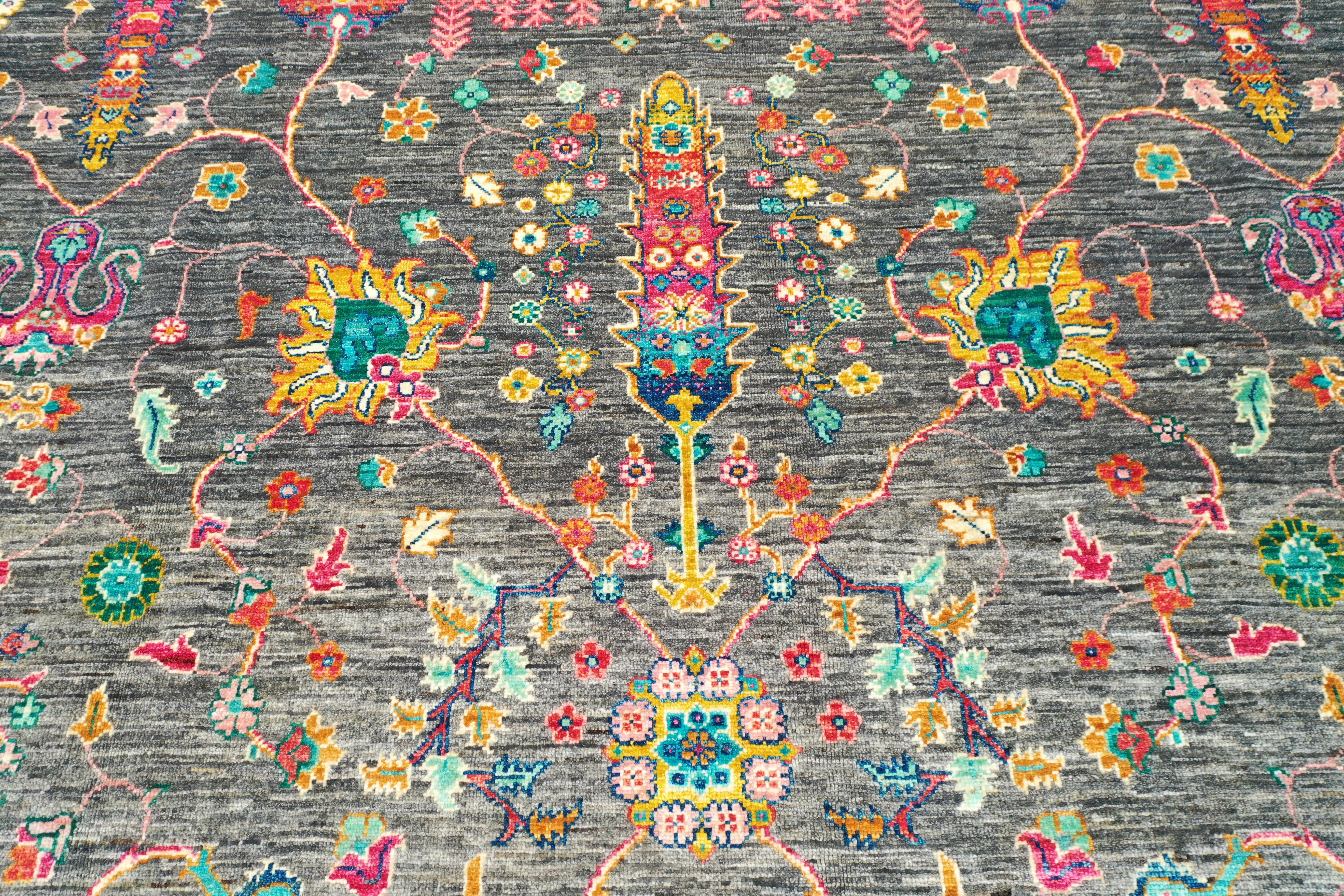 Stunning Gulrez Tribal Afghan rug 318x201cm