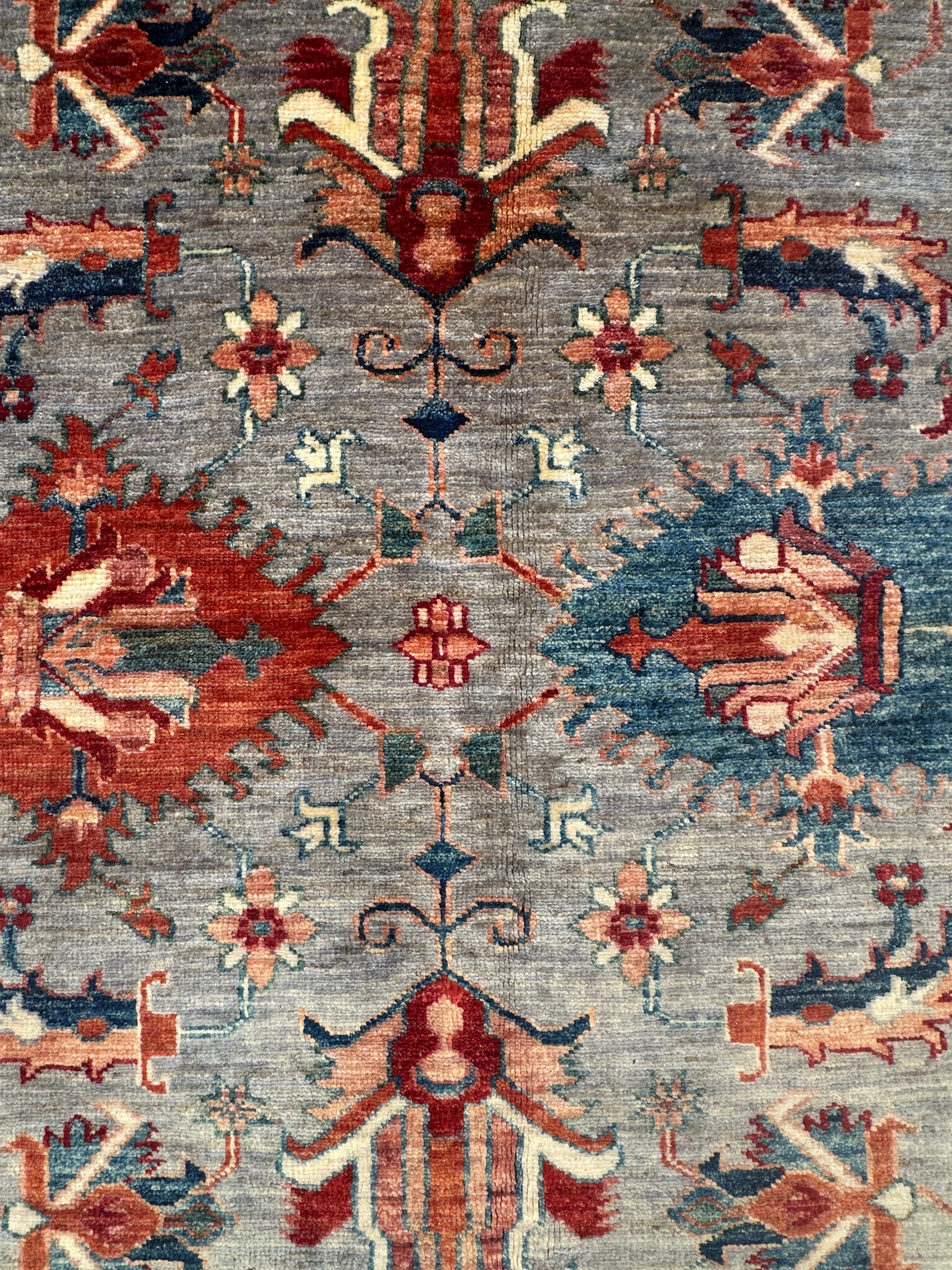 Chobi Afghan Handmade — 3.69 x 2.69