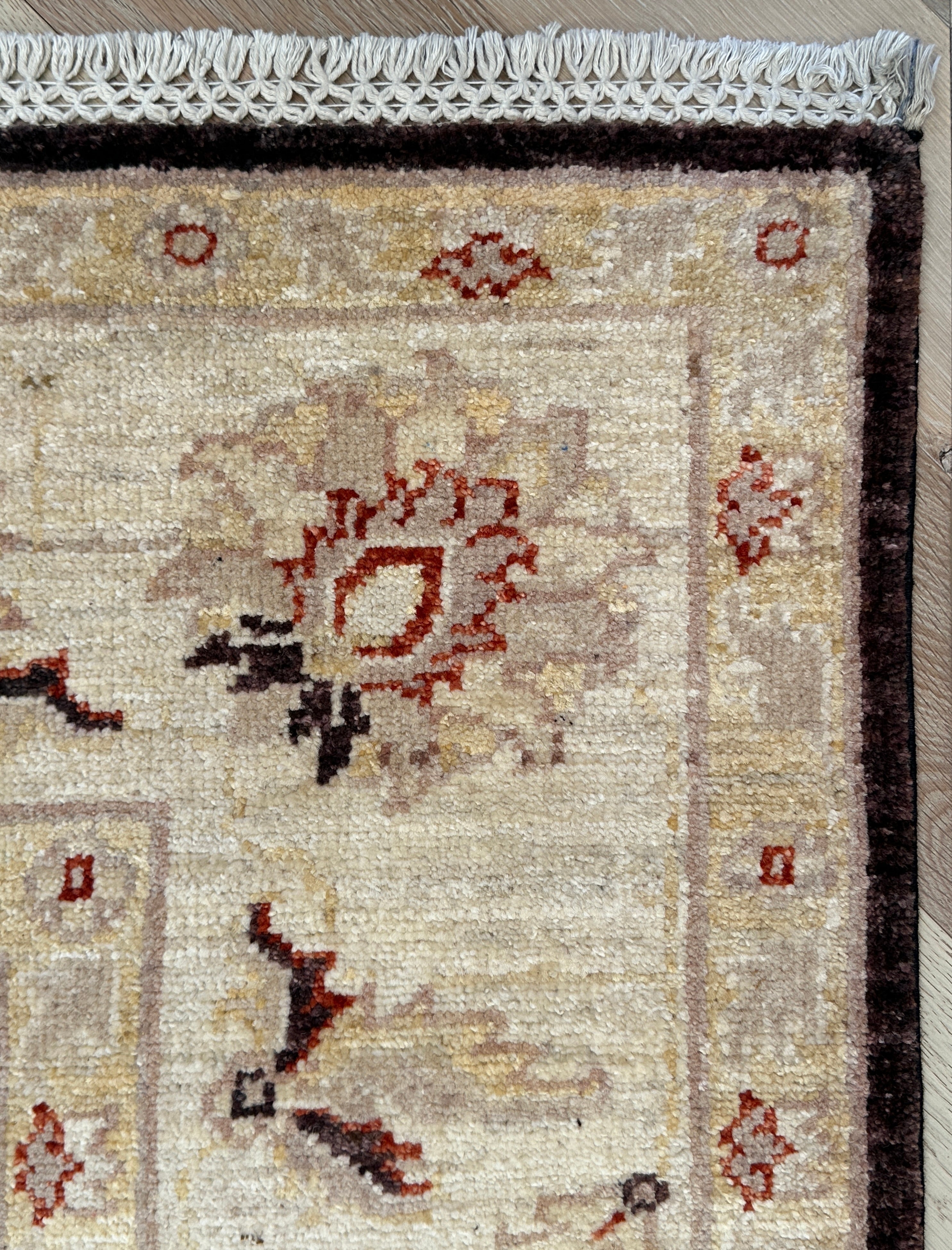 Chobi Afghan Handmade — 2.36 x 1.72