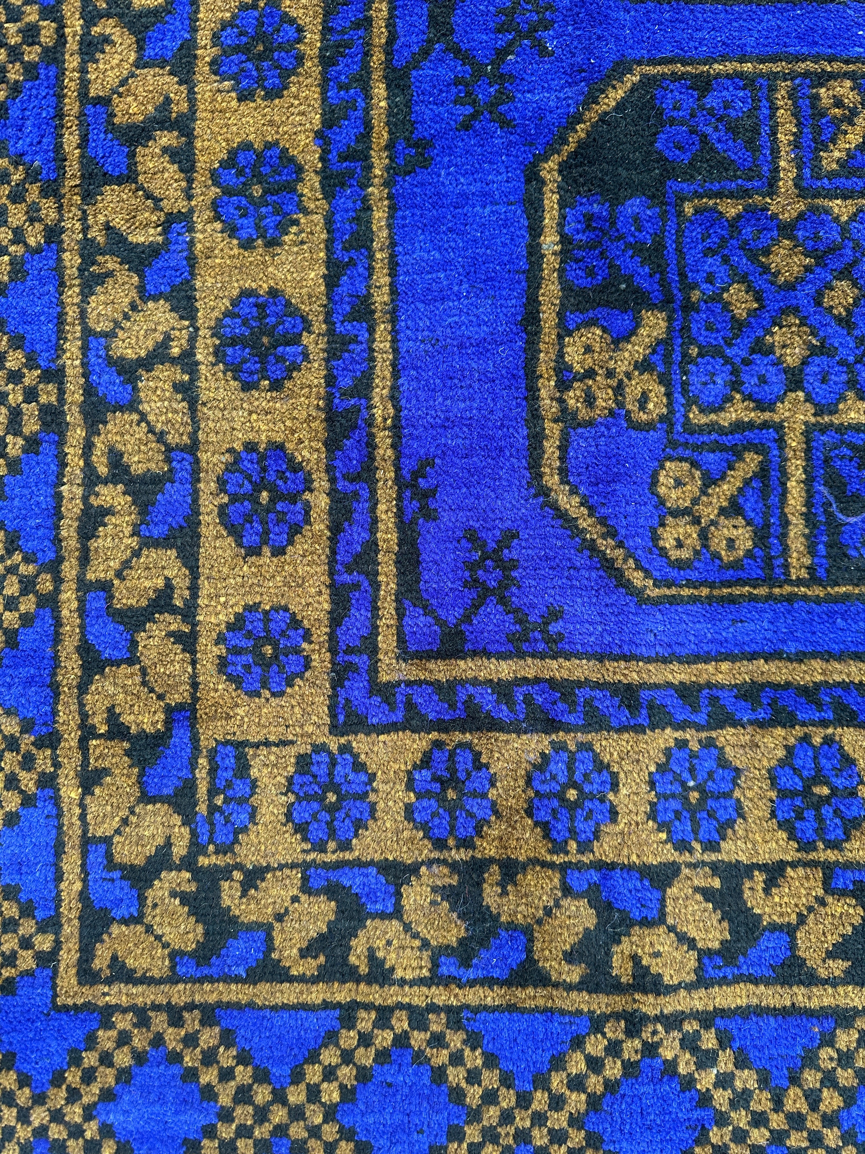 Afghan handmade rug,Chobi. Size: 278x203 cm