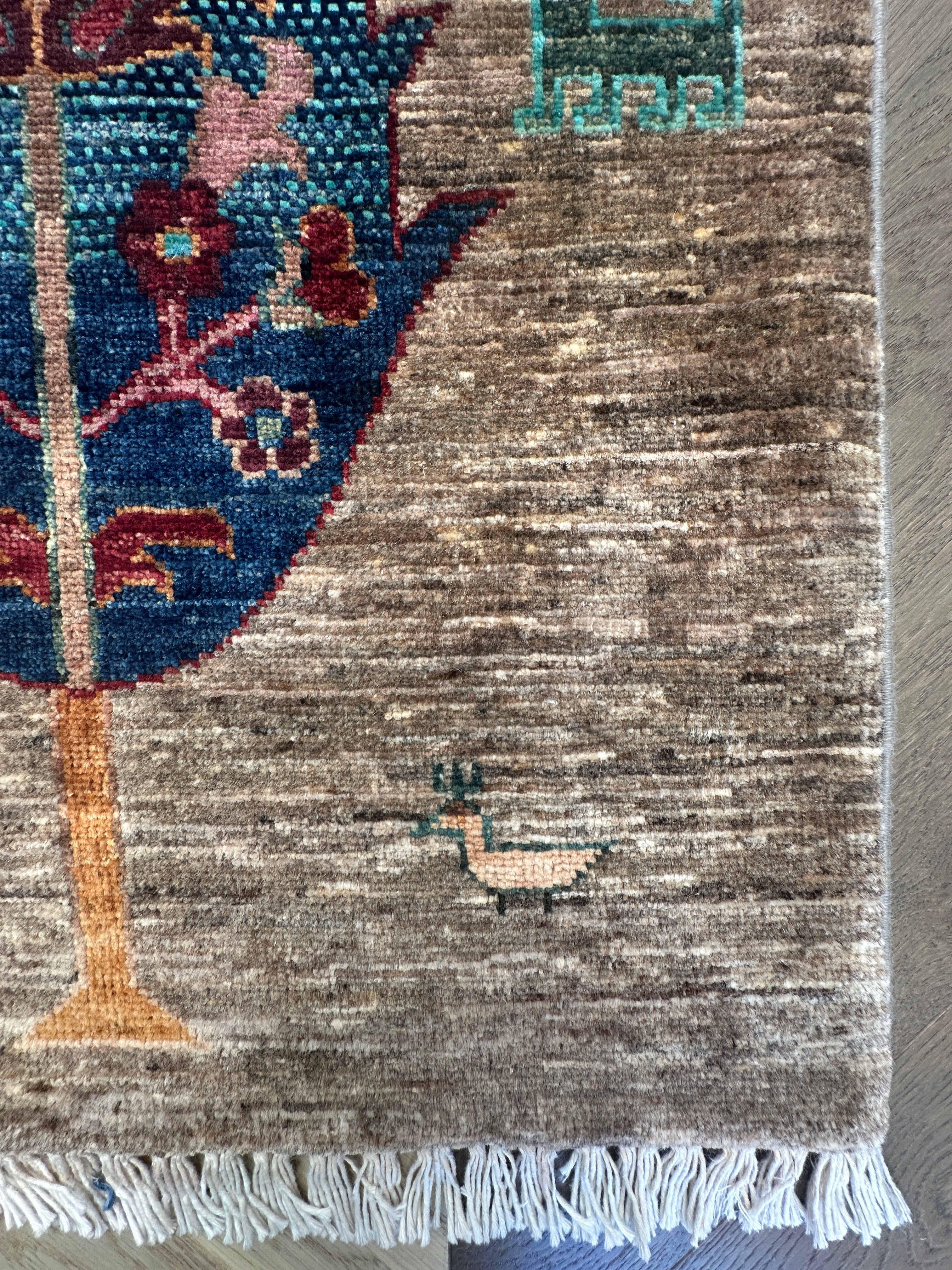 Chobi Afghan Handmade — 2.65 x 1.80
