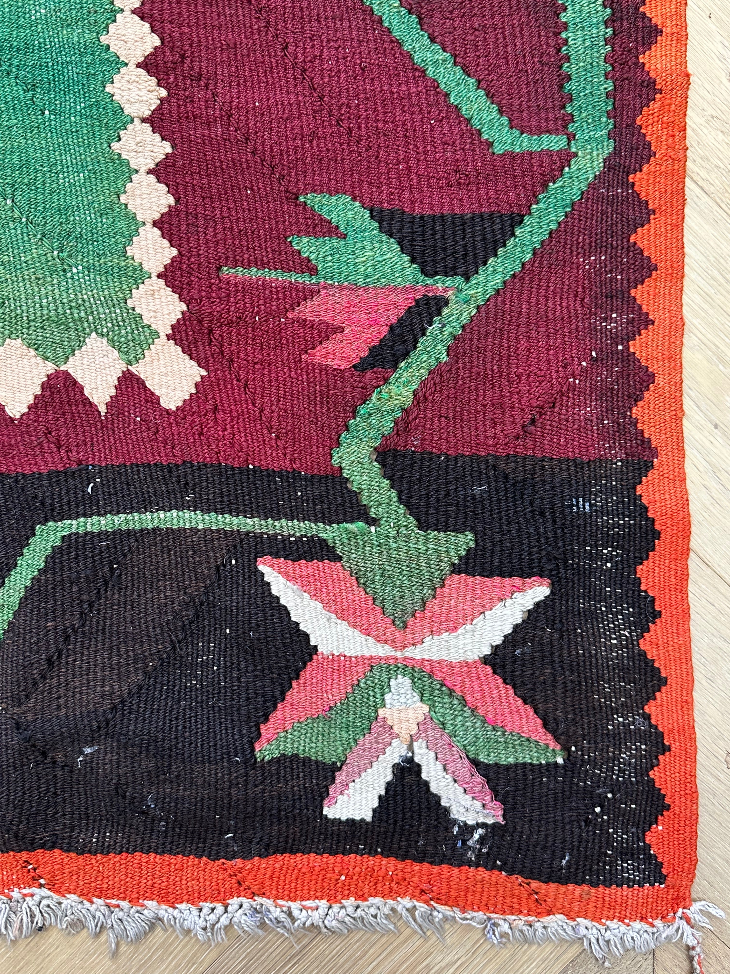Chobi Afghan Handmade — 4.00 x 1.50
