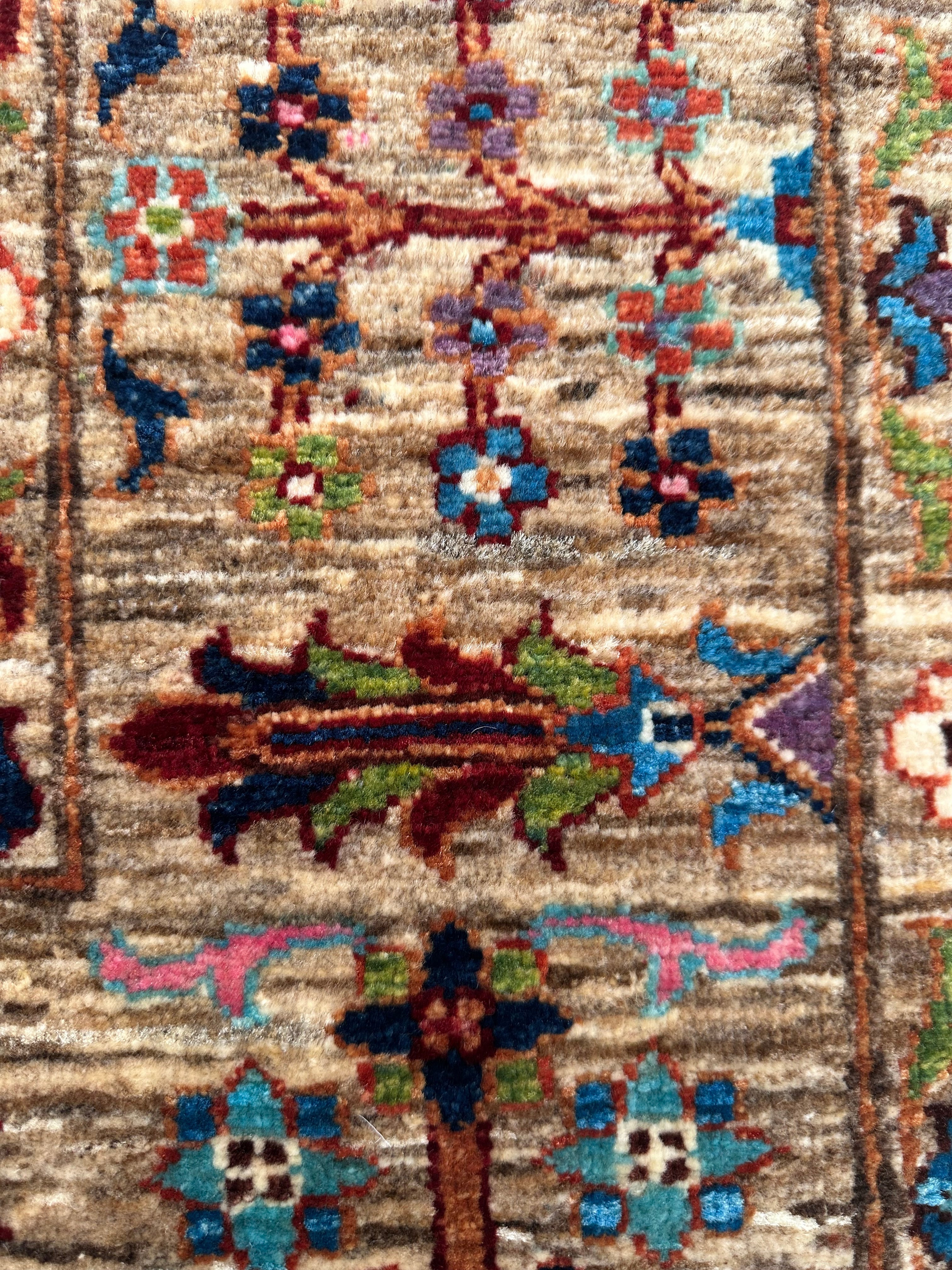 Afghan handmade rug,Chobi. Size:340x256j cm