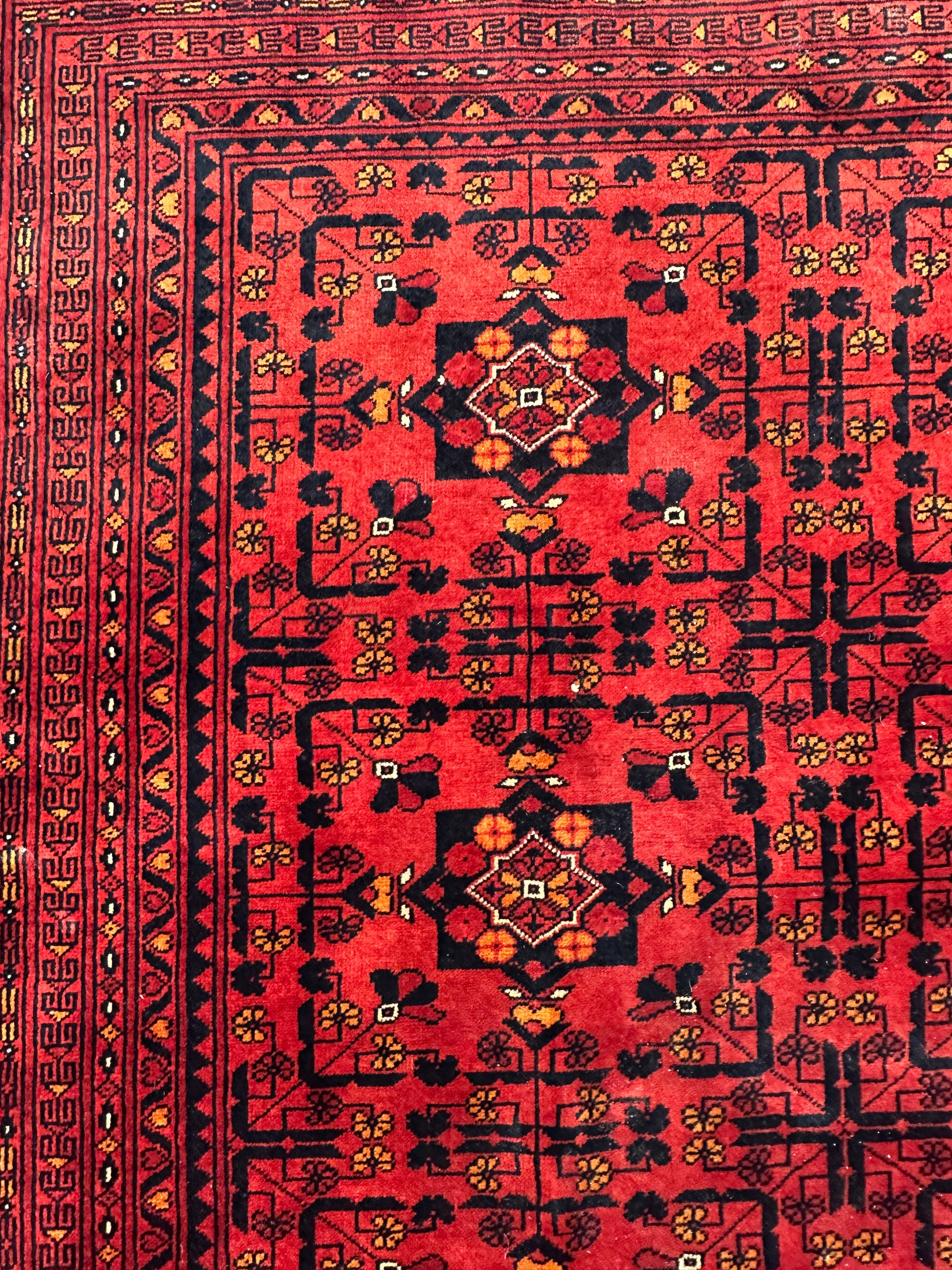Natural Afghan Handmade — 2.80 x 2.00