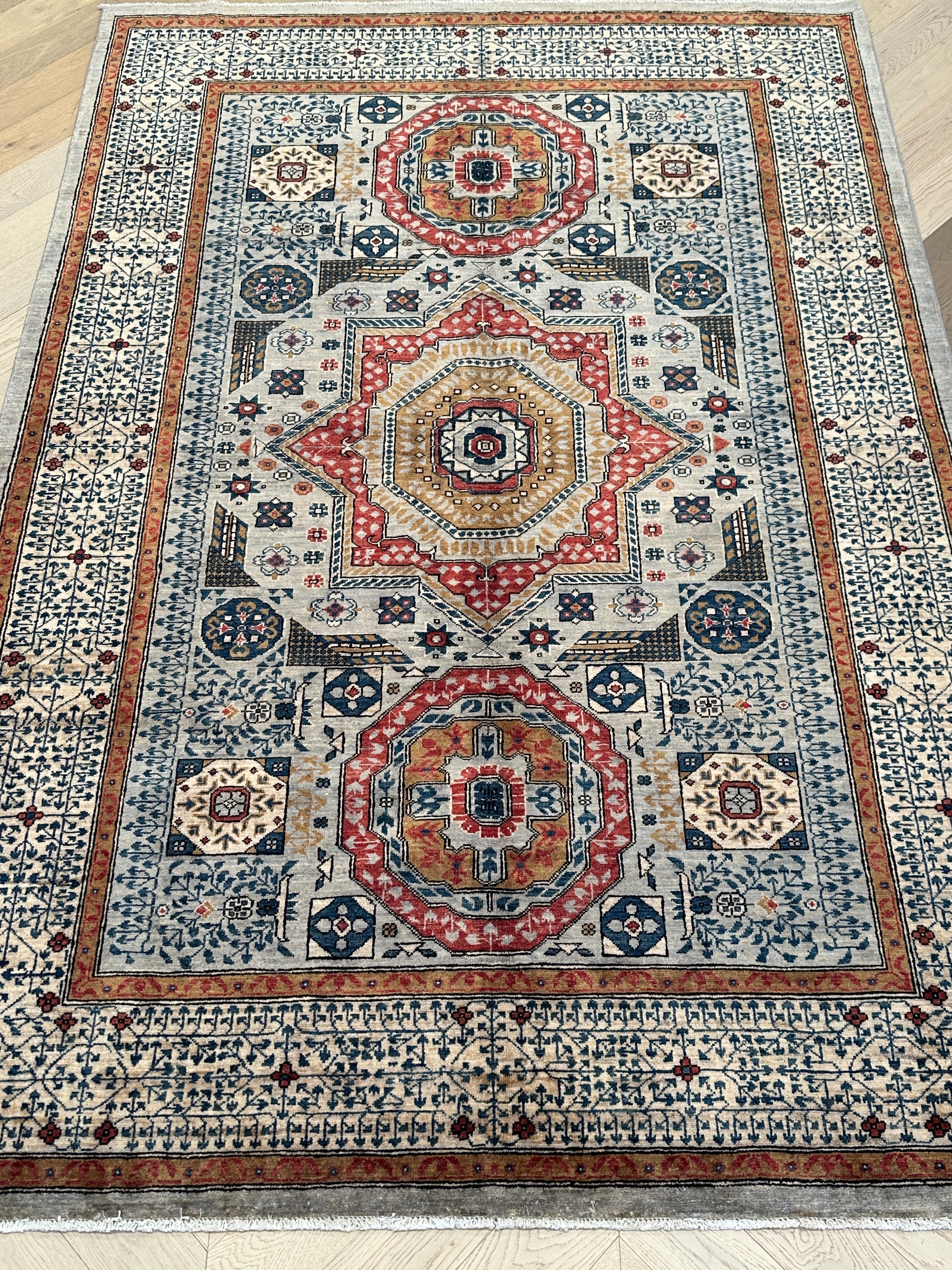 Chobi Afghan Handmade — 2.86 x 1.87
