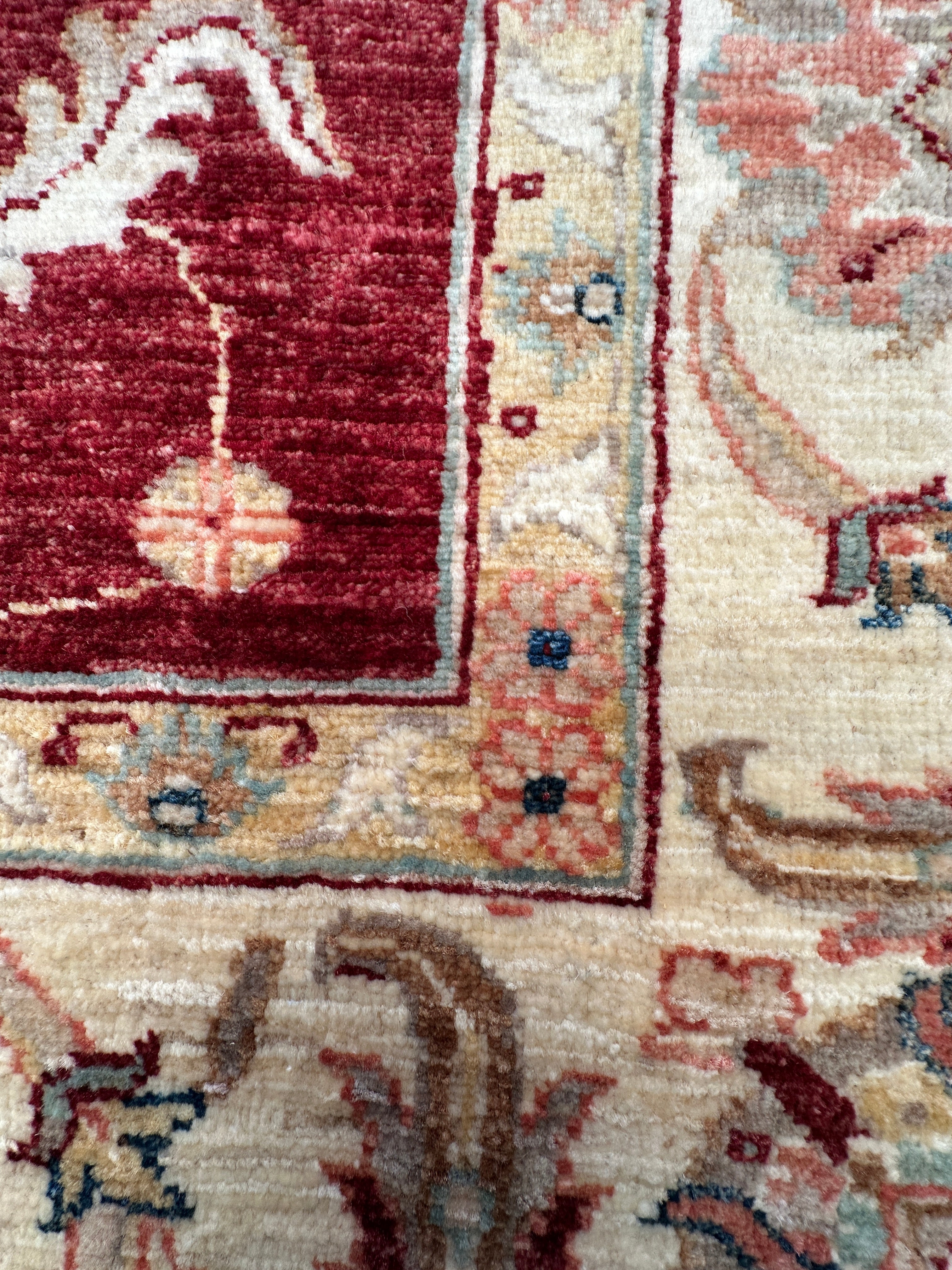 Afghan handmade rug,Chobi. Size: 238x176 cm loop
