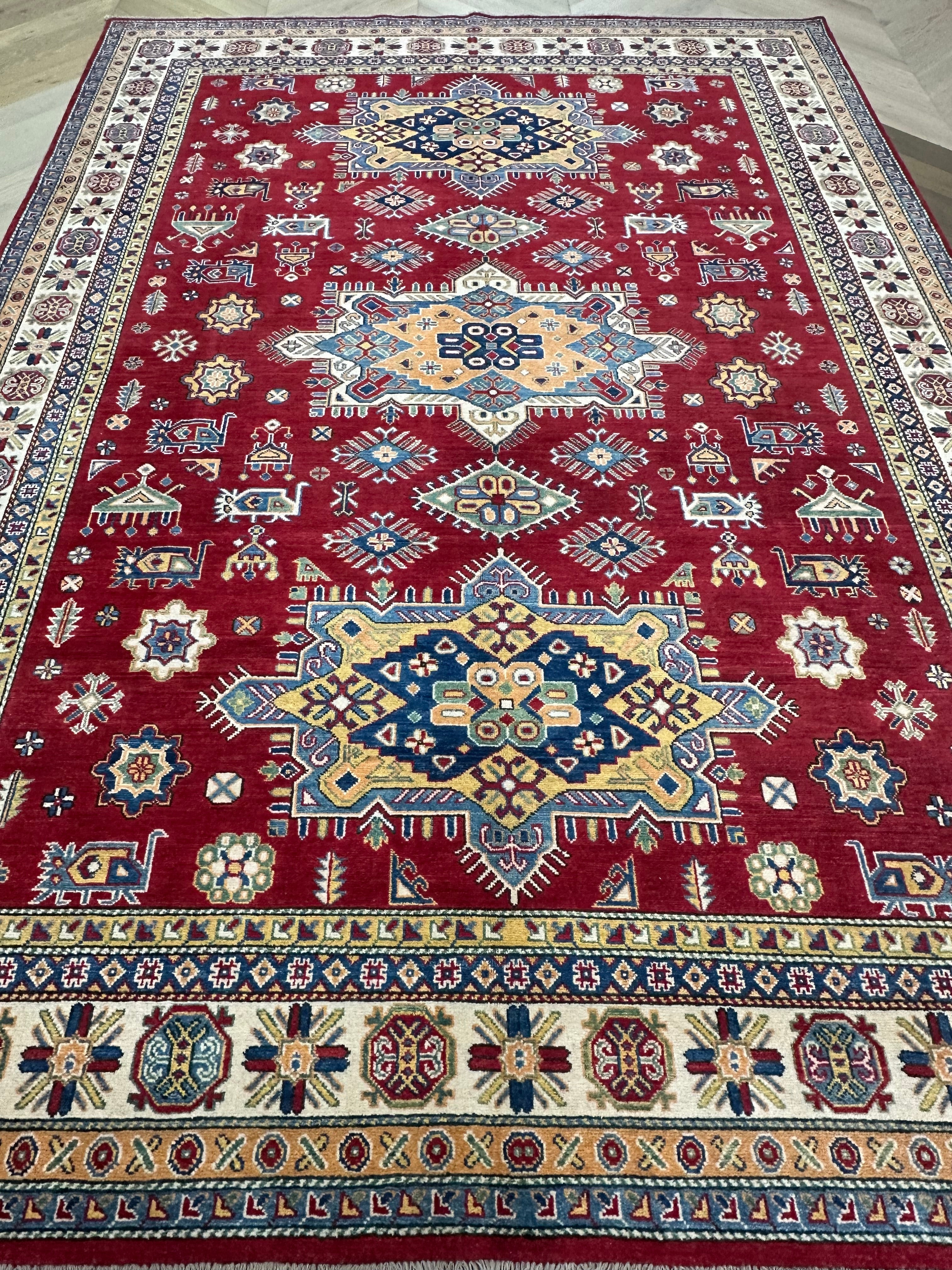 Afghan Handmade — 3.55 x 2.52