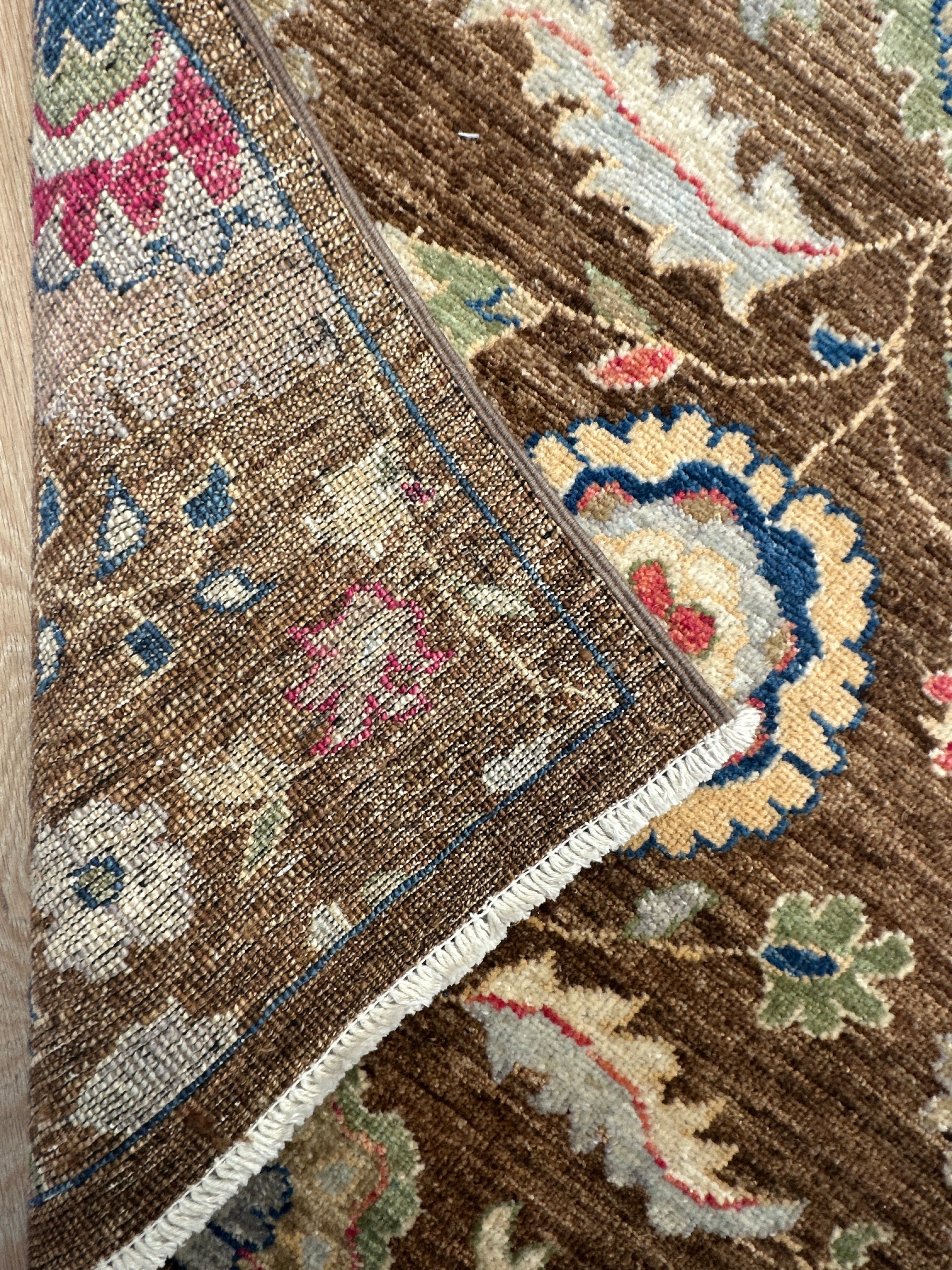 Chobi Afghan Handmade — 3.55 x 1.50