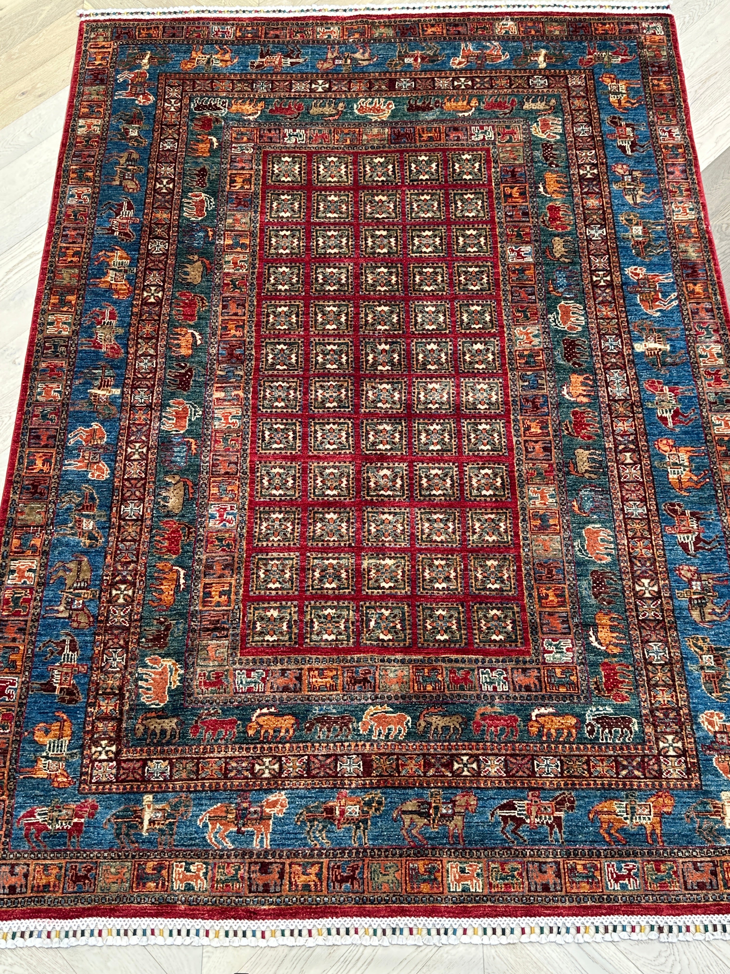 Chobi Afghan Handmade — 2.60 x 1.84
