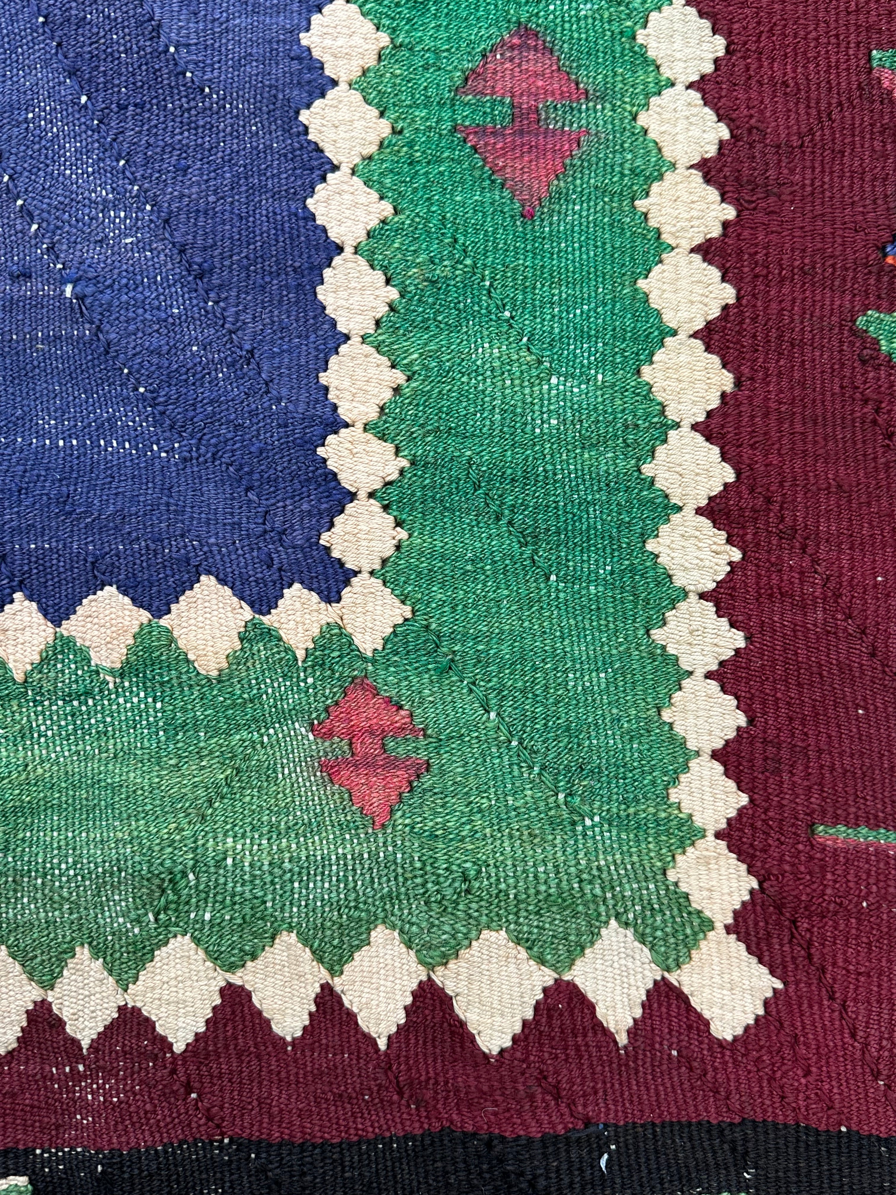 Chobi Afghan Handmade — 4.00 x 1.50