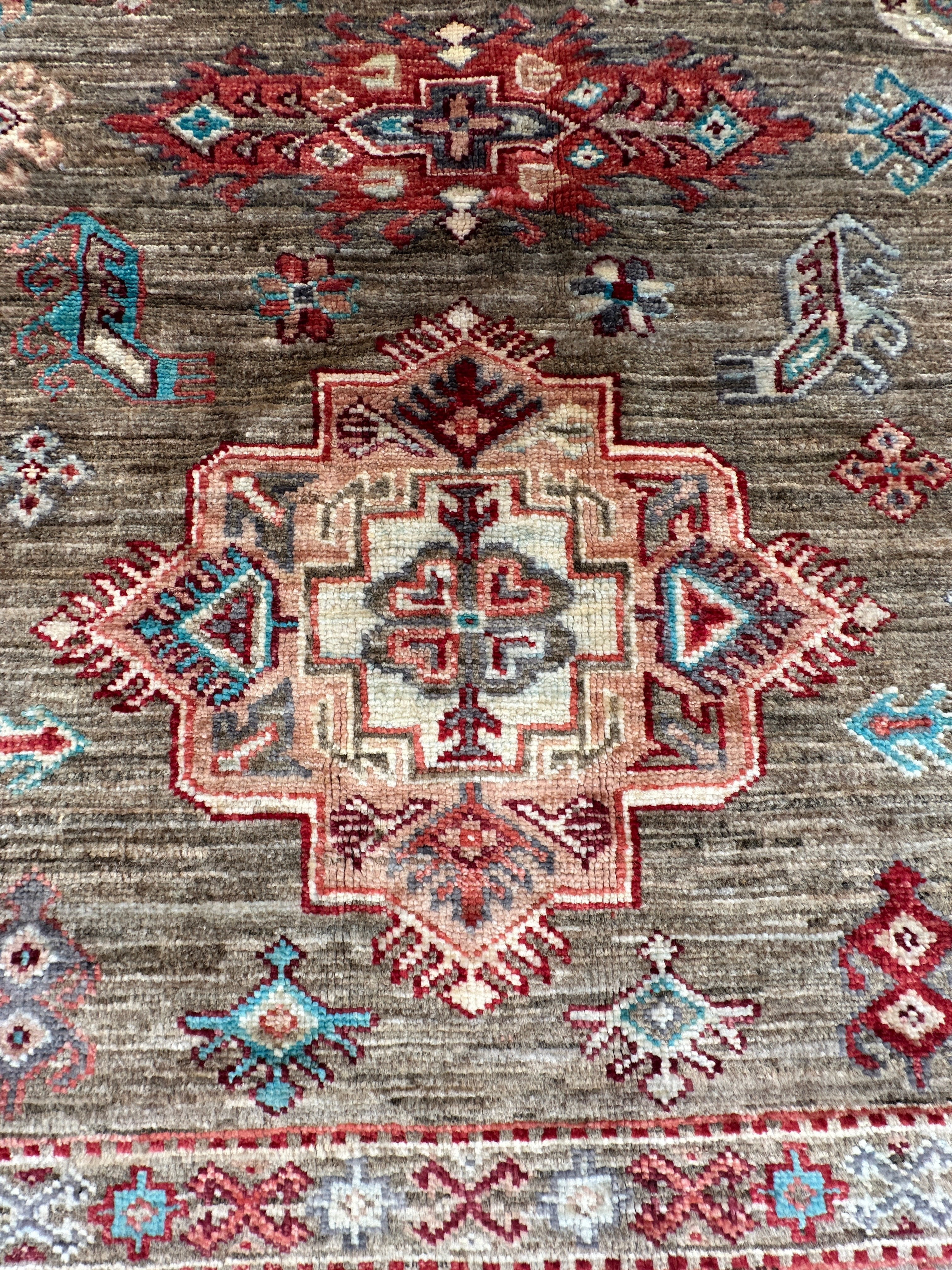 Chobi Afghan Handmade — 2.37 x 1.74