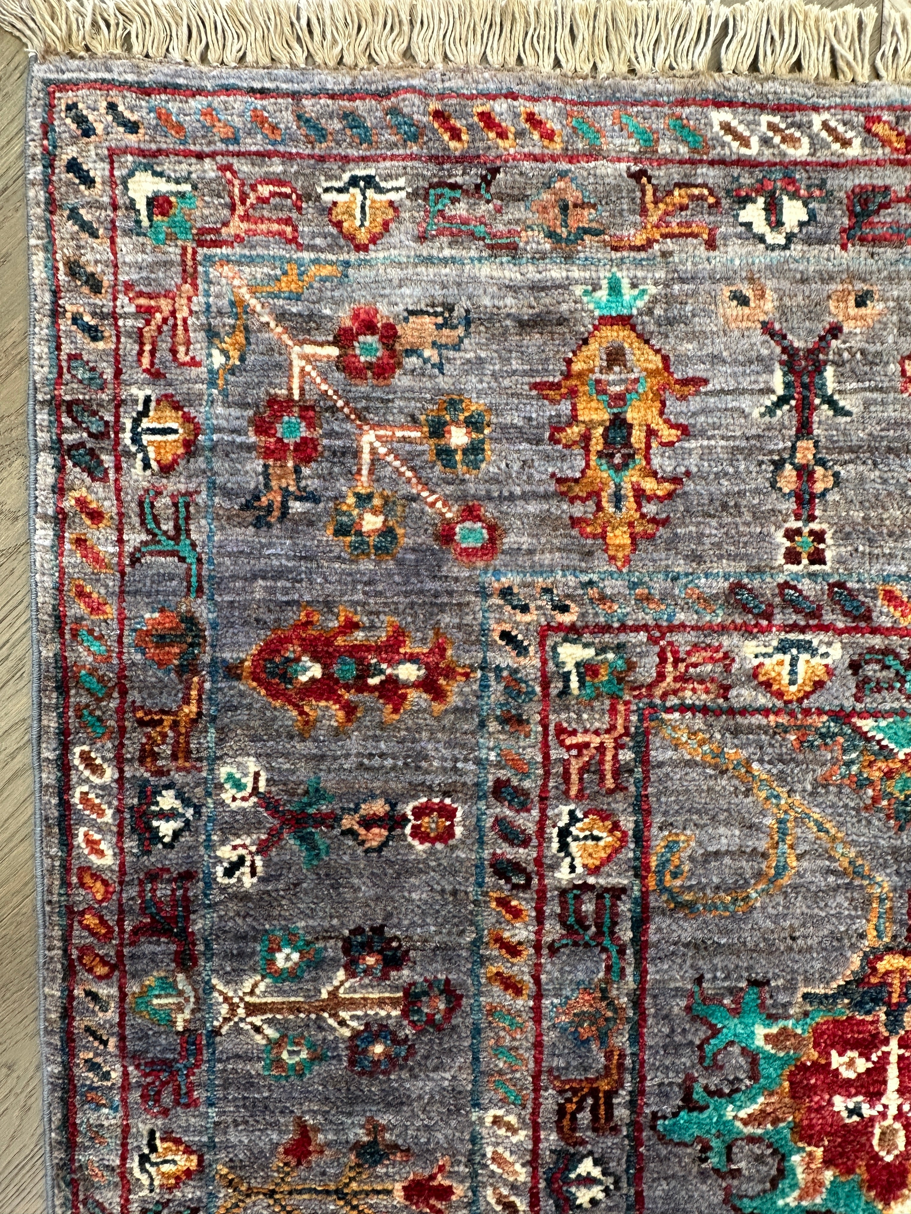 Chobi Afghan Handmade — 1.96 x 1.46