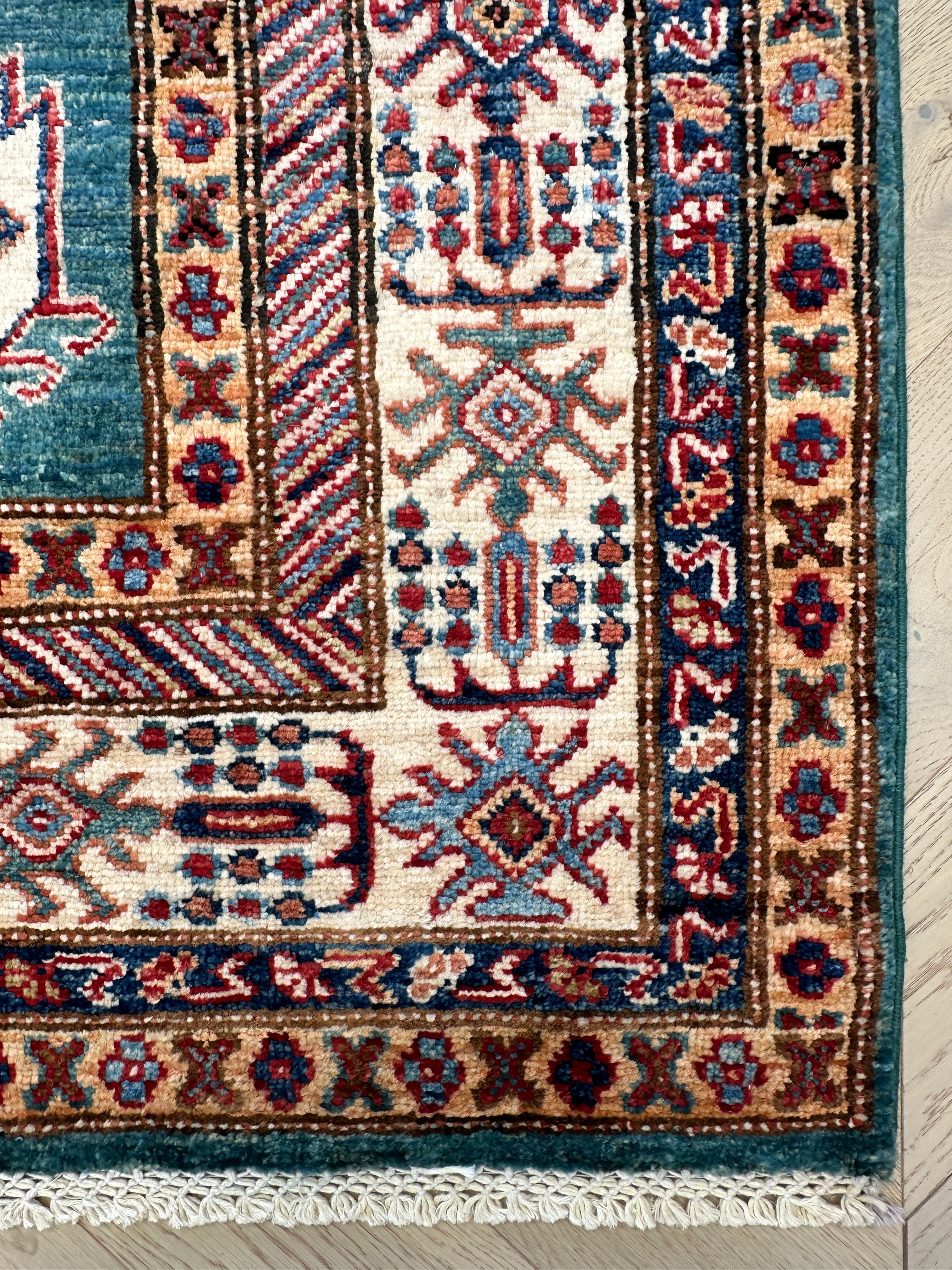 Chobi Afghan Handmade — 2.20 x 1.50