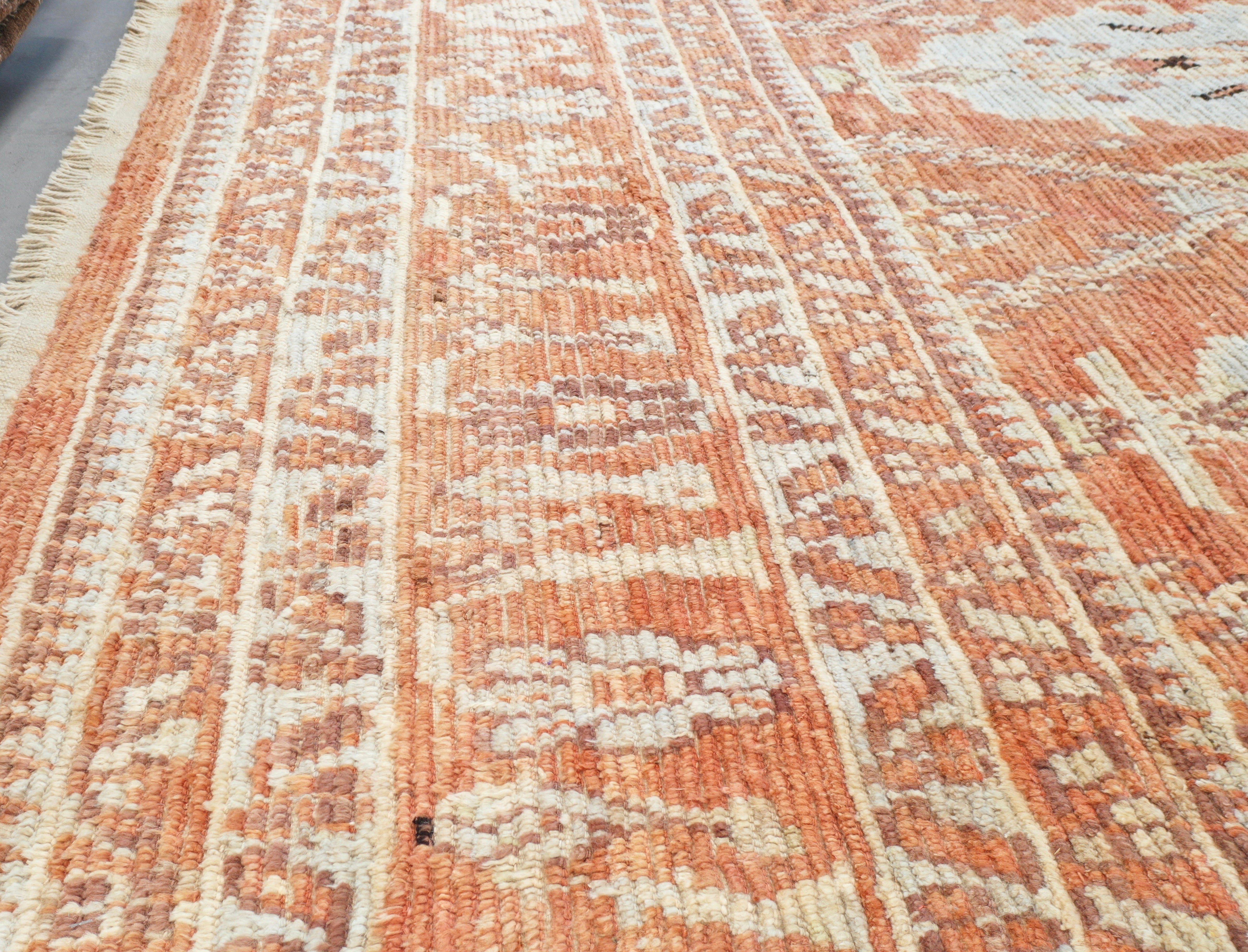 Terracotta Afghan Handmade — 4.57 x 3.67