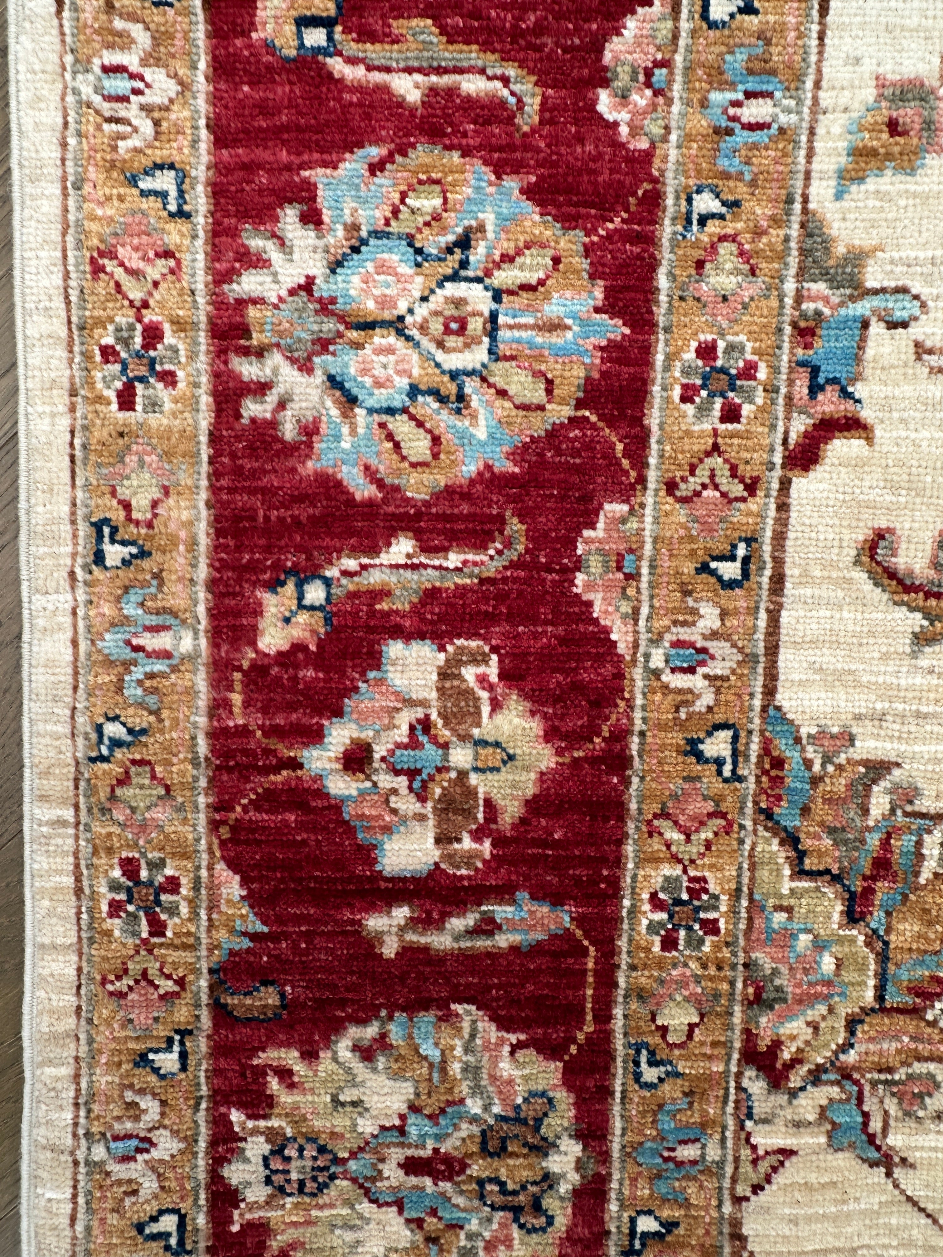 Chobi Afghan Handmade — 2.93 x 1.98