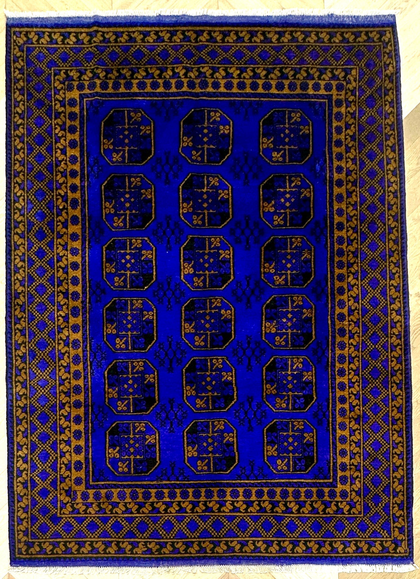 Chobi Afghan Handmade — 2.78 x 2.03