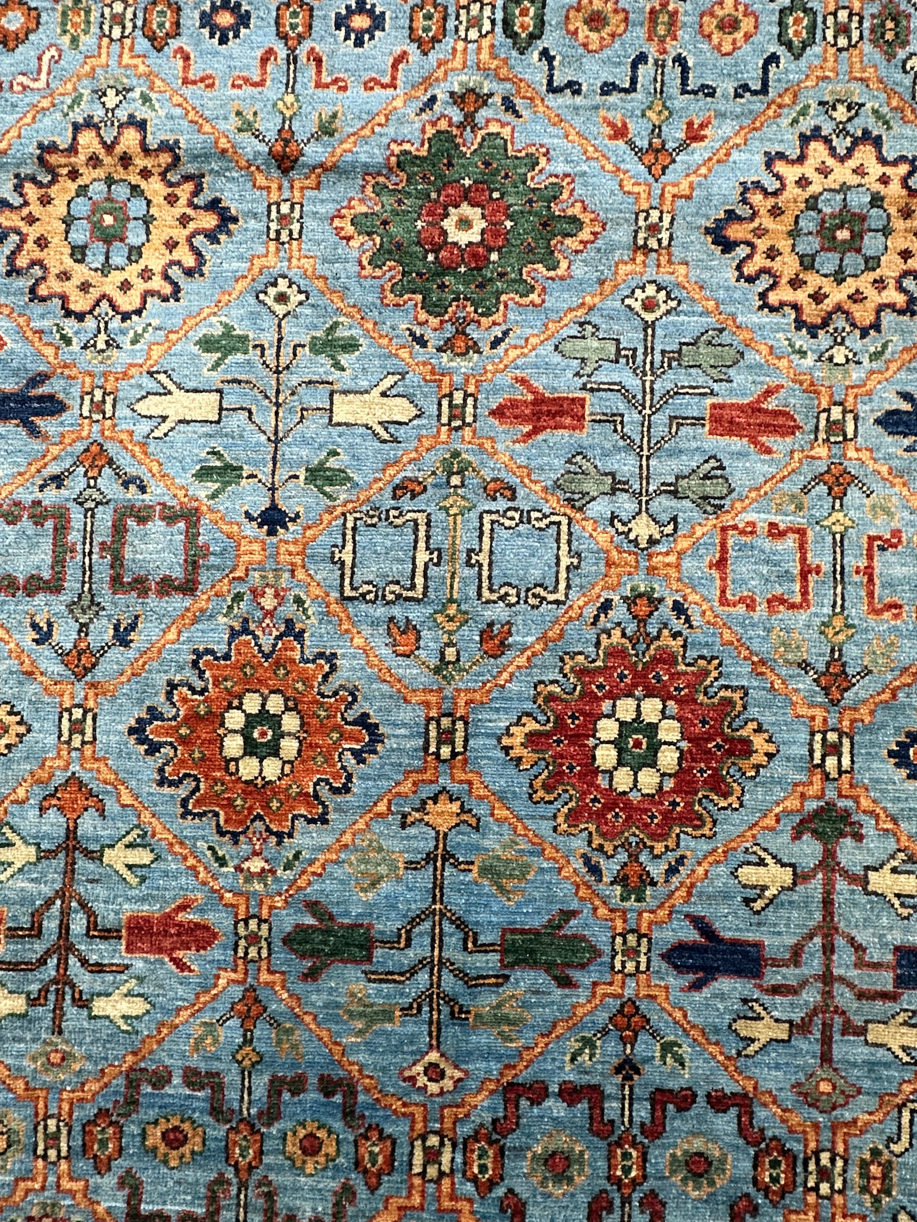 Chobi Afghan Handmade — 3.63 x 2.72
