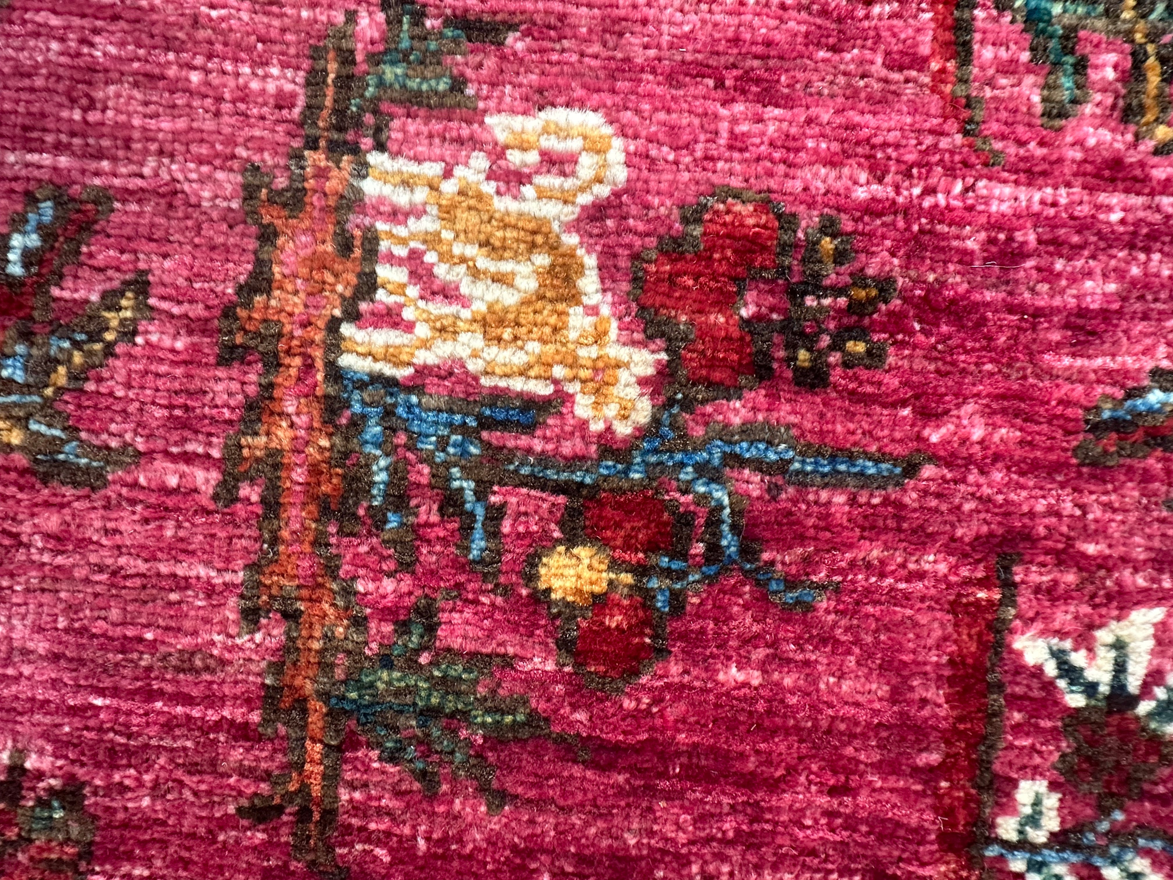 Afghan handmade rug,Chobi. Size:344x243cm