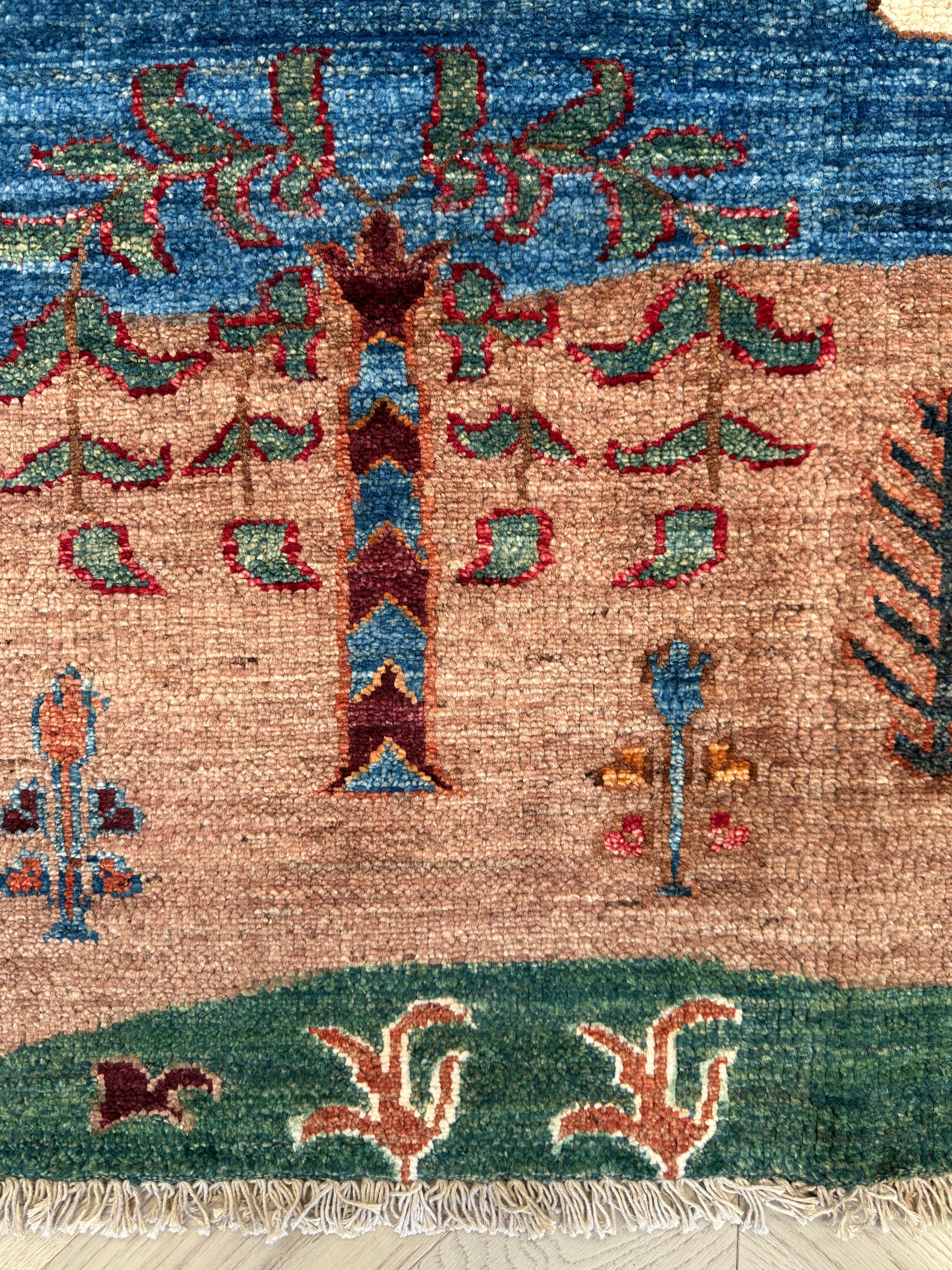 Chobi Afghan Handmade — 2.50 x 1.74