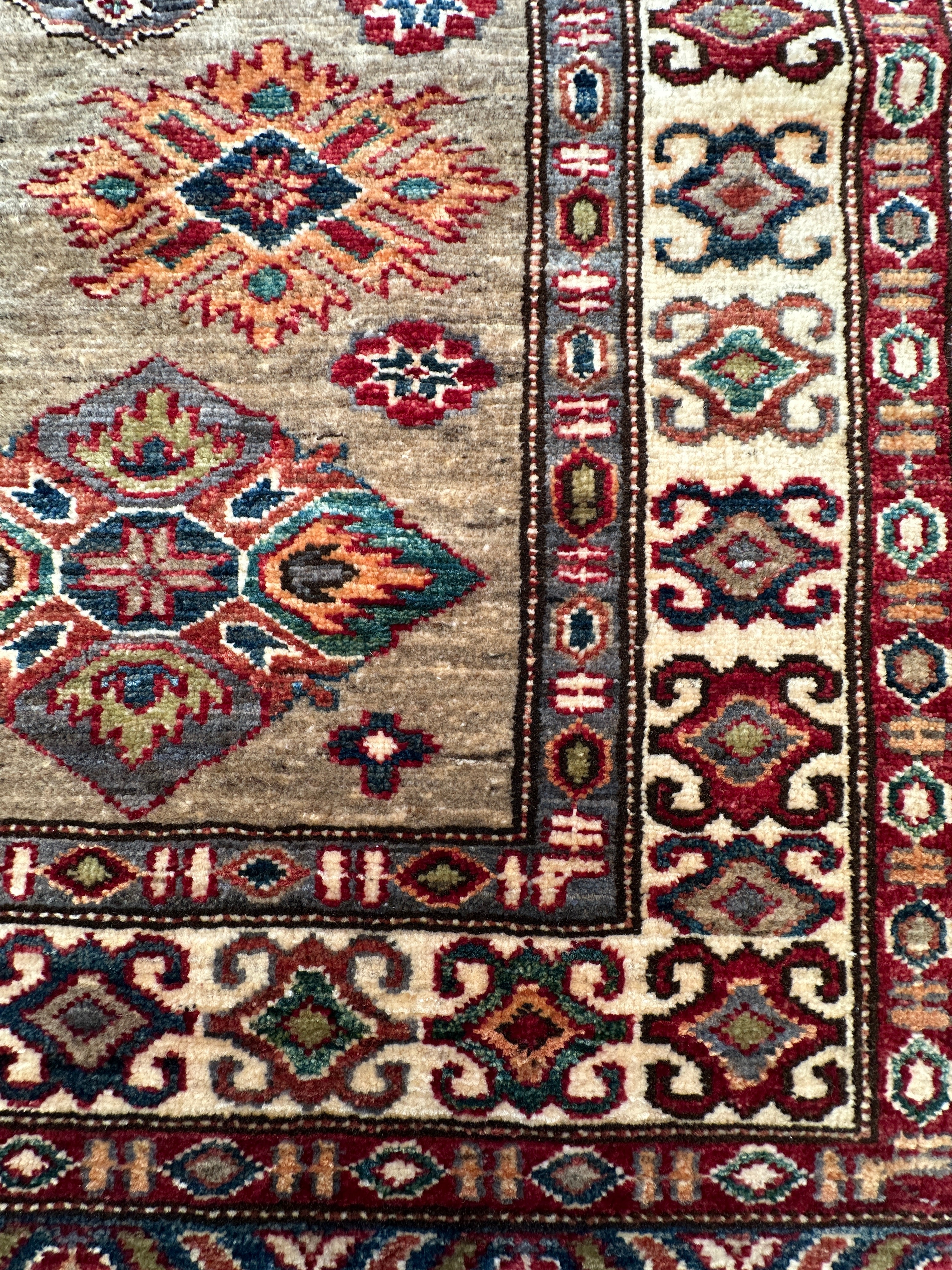 Chobi Afghan Handmade — 1.98 x 1.59