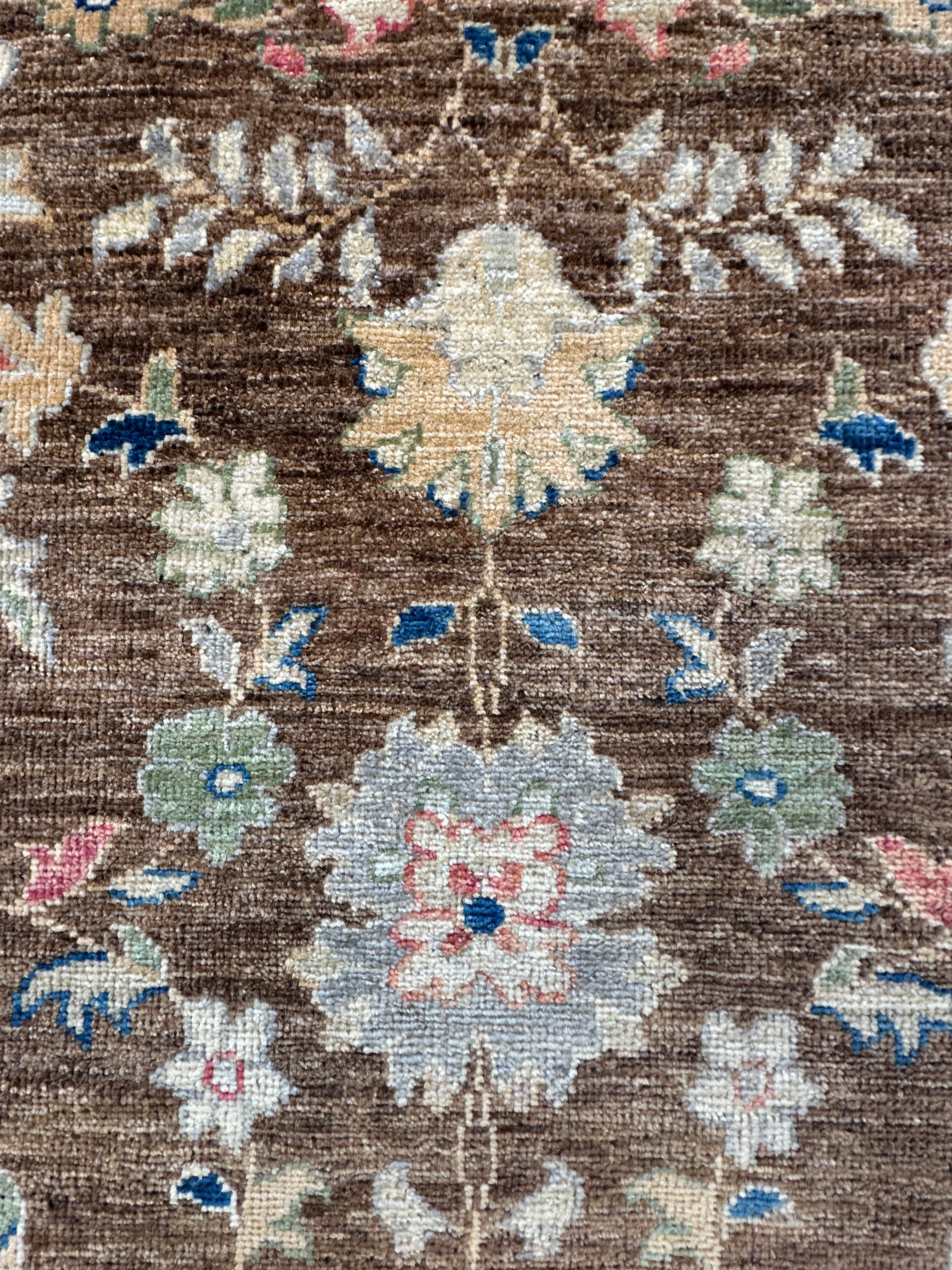 Afghan handmade rug,Chobi. Size:355x150 cm