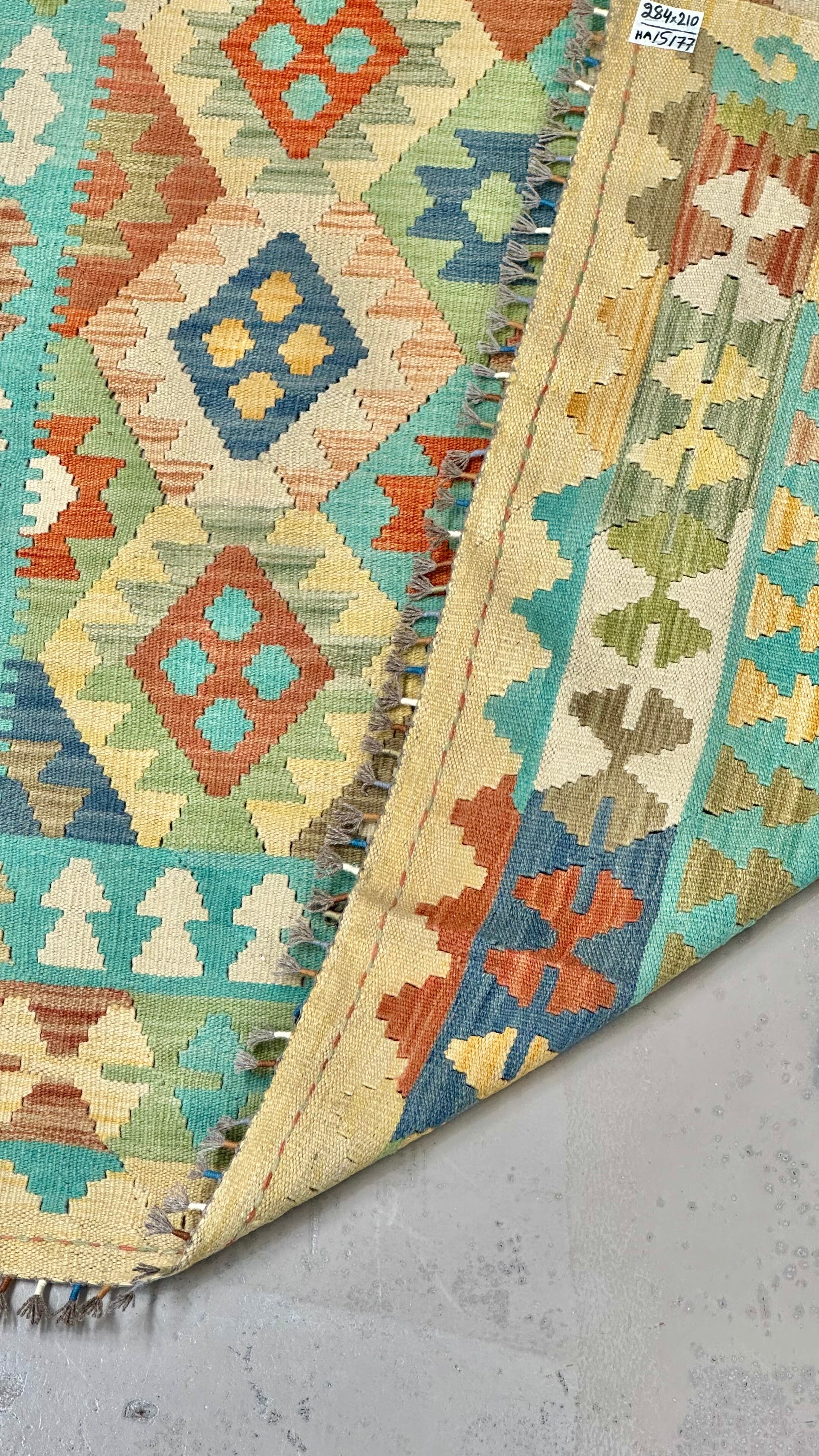 Chobi Afghan Handmade — 2.84 x 2.10