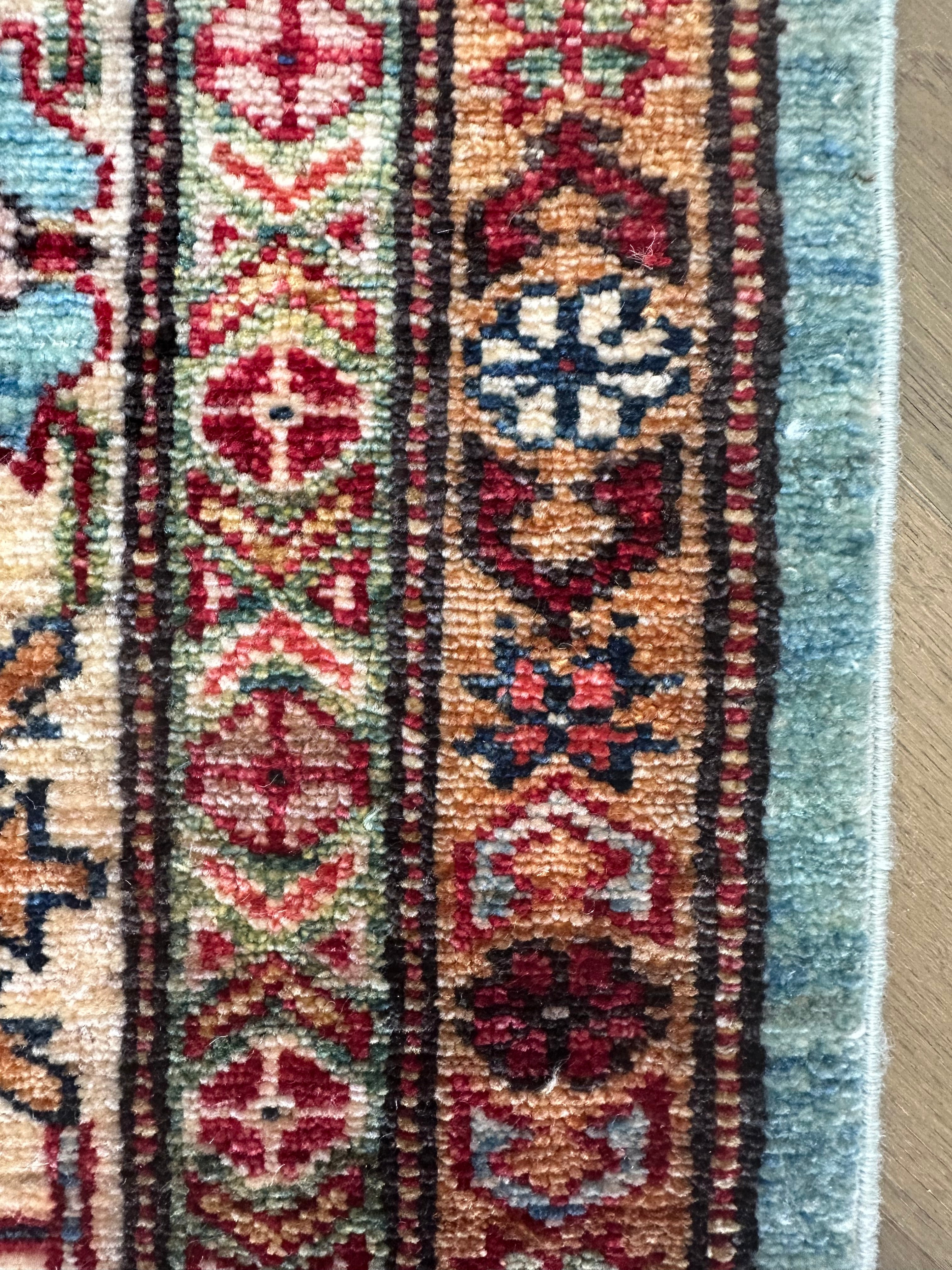Chobi Afghan Handmade — 3.03 x 2.40