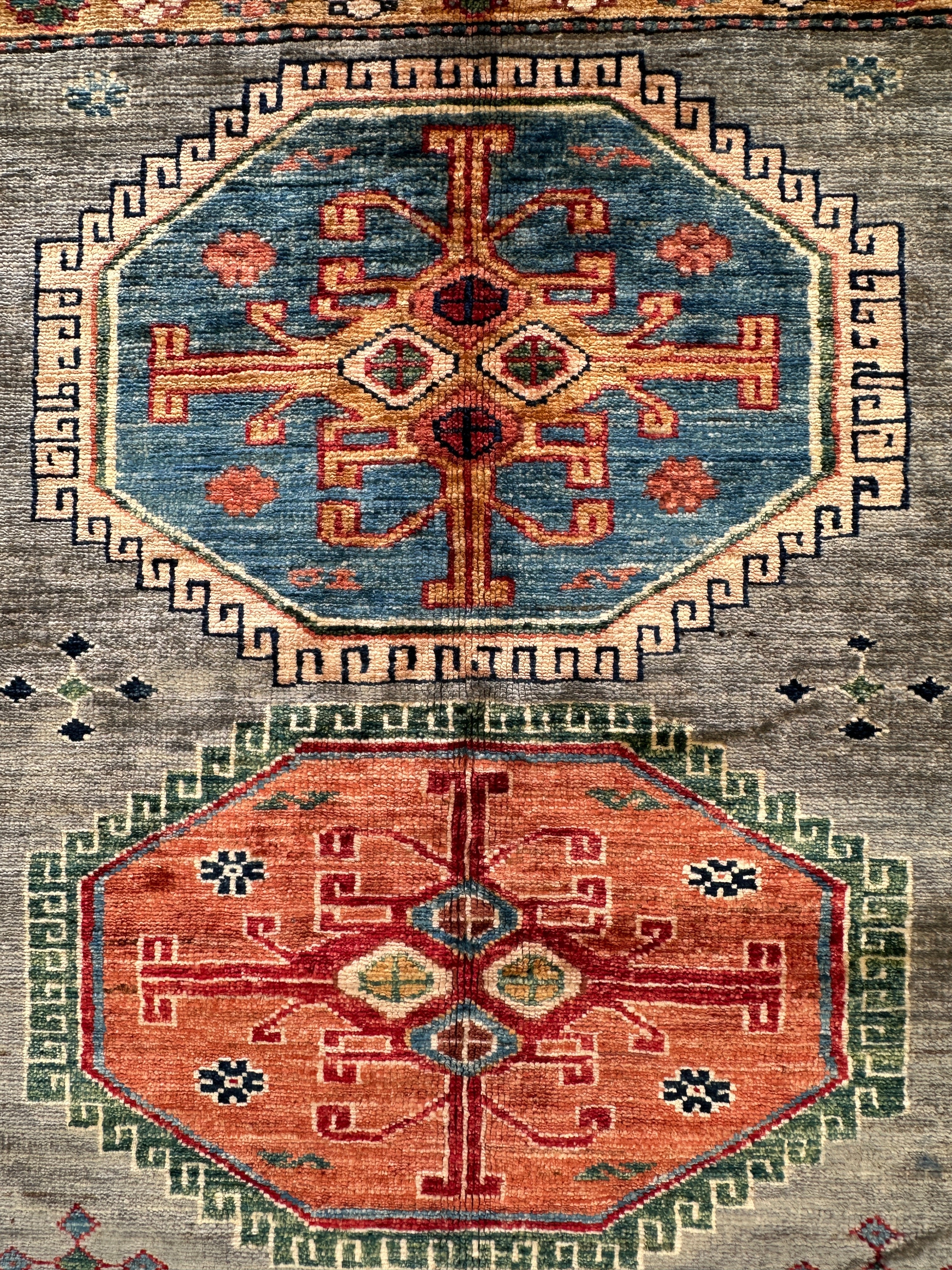 Chobi Afghan Handmade — 2.33 x 1.76