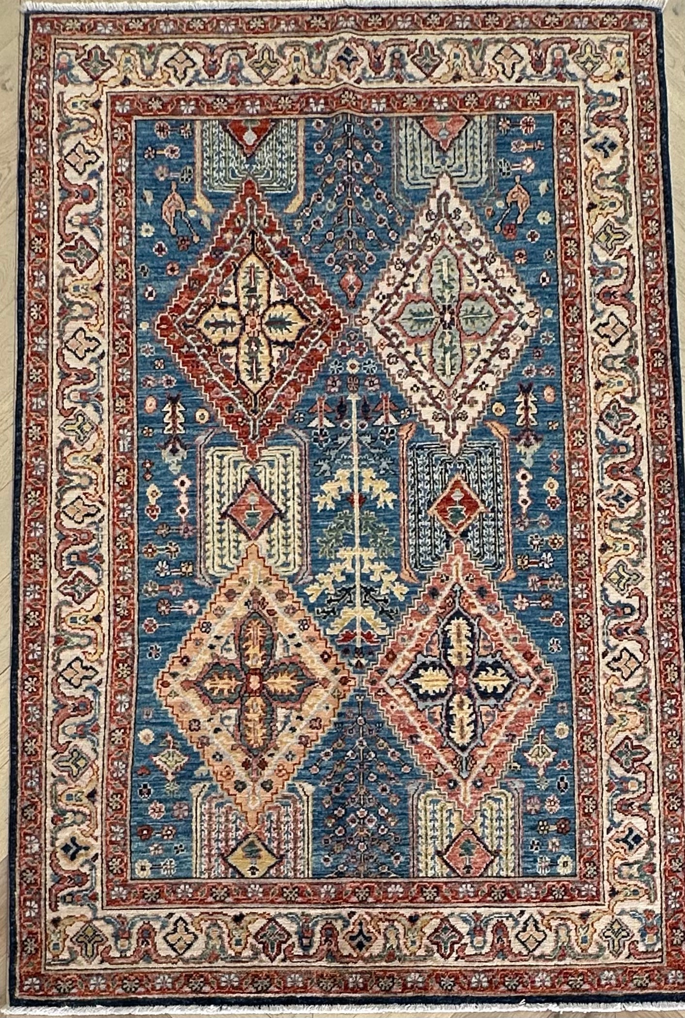 Chobi Afghan Handmade — 1.92 x 1.25