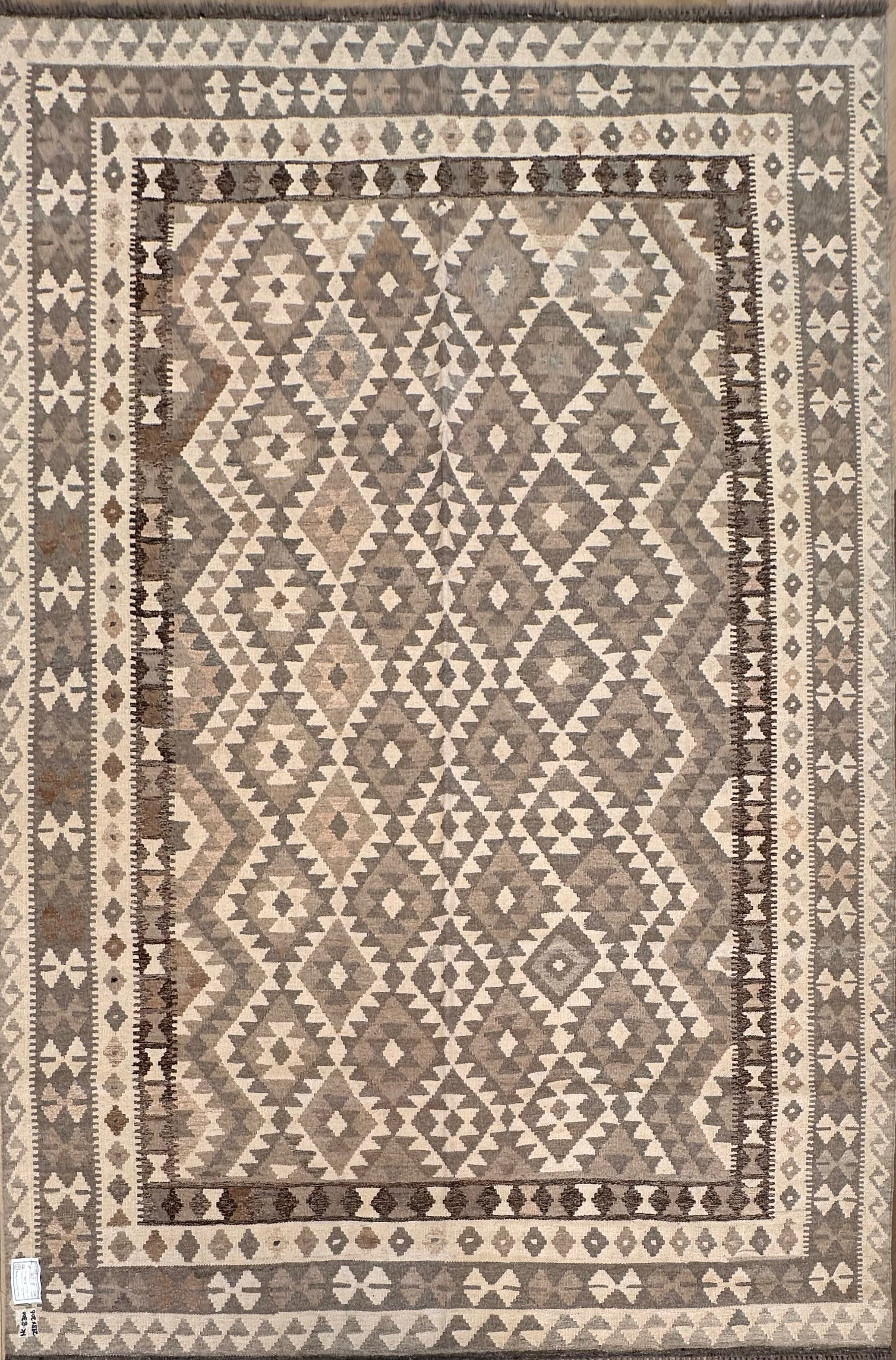 Chobi Afghan Handmade — 2.98 x 2.06