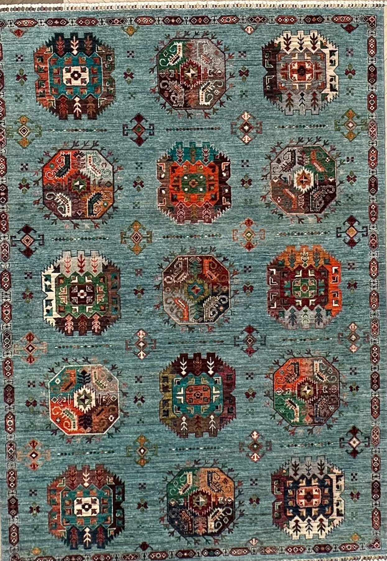Chobi Afghan Handmade — 2.90 x 2.04